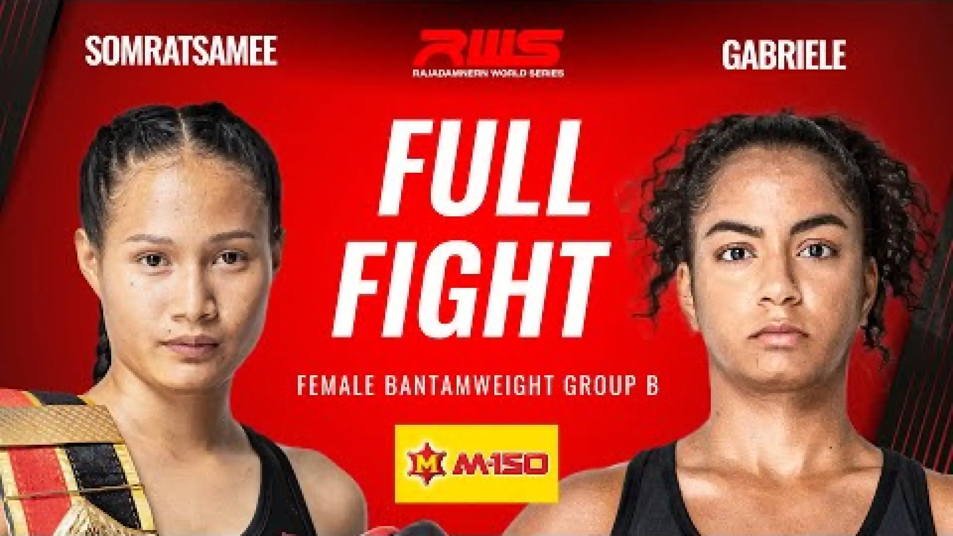 Somrasamee ManopGym vs Gabriele Moram (Fight Video)