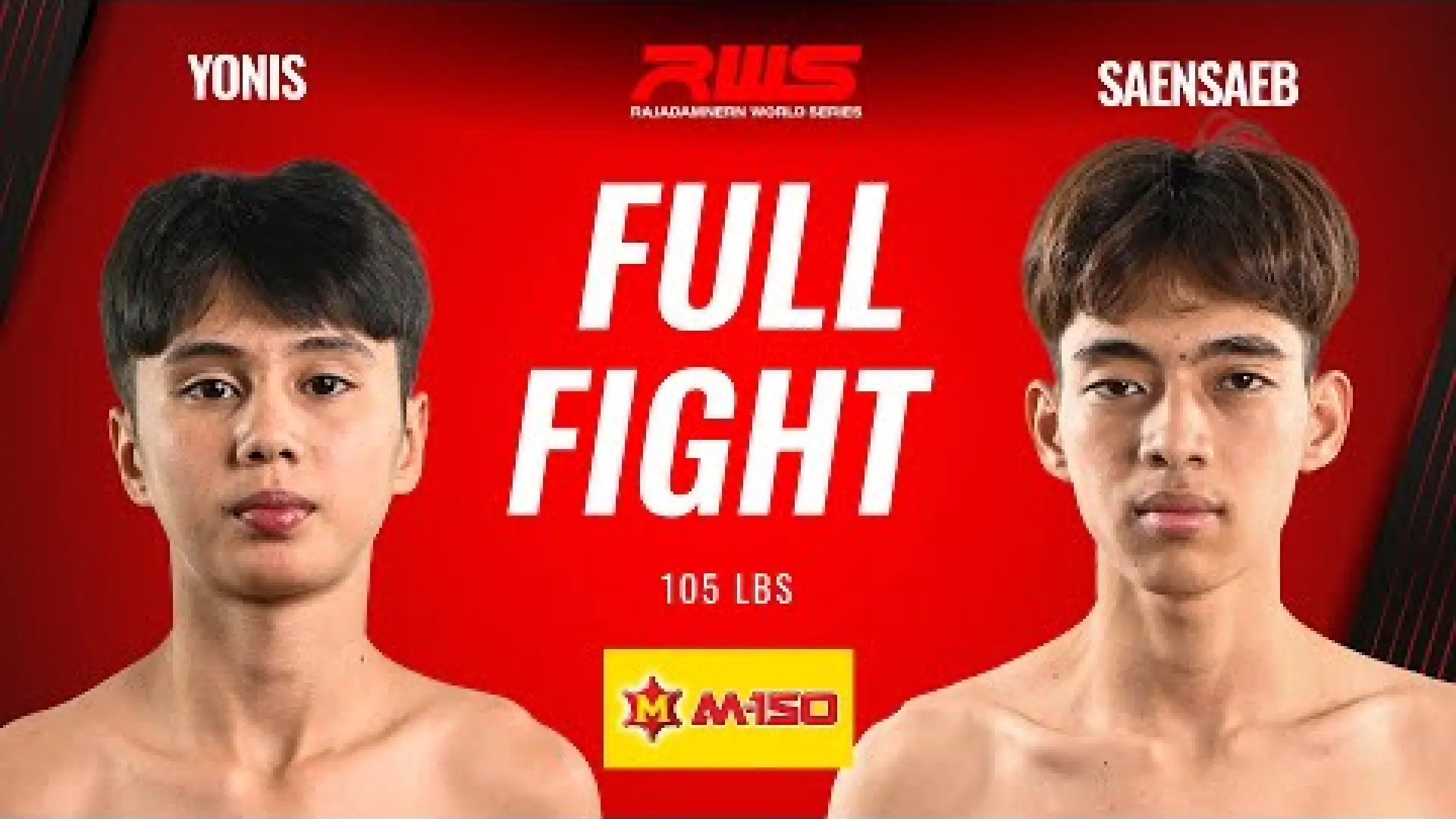 Yonis Anane vs Saensaeb Moopingaroijoongbuey (Fight Video)