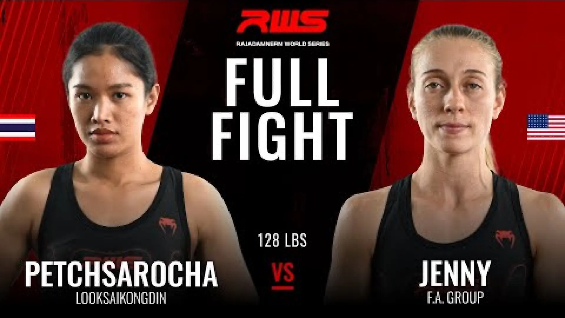 Petchsarocha Looksaikongdin vs Jenny Freitas (Fight Video)