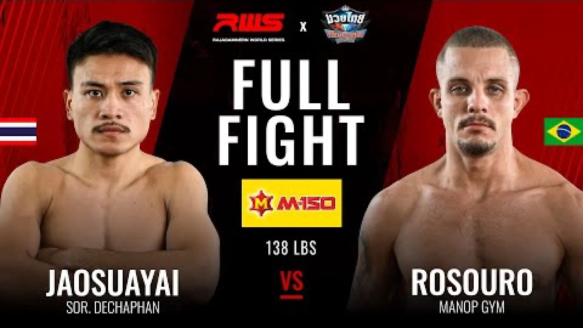 Jaosuayai Sor.Dechapan vs Leonardo Rosauro (Fight Video)