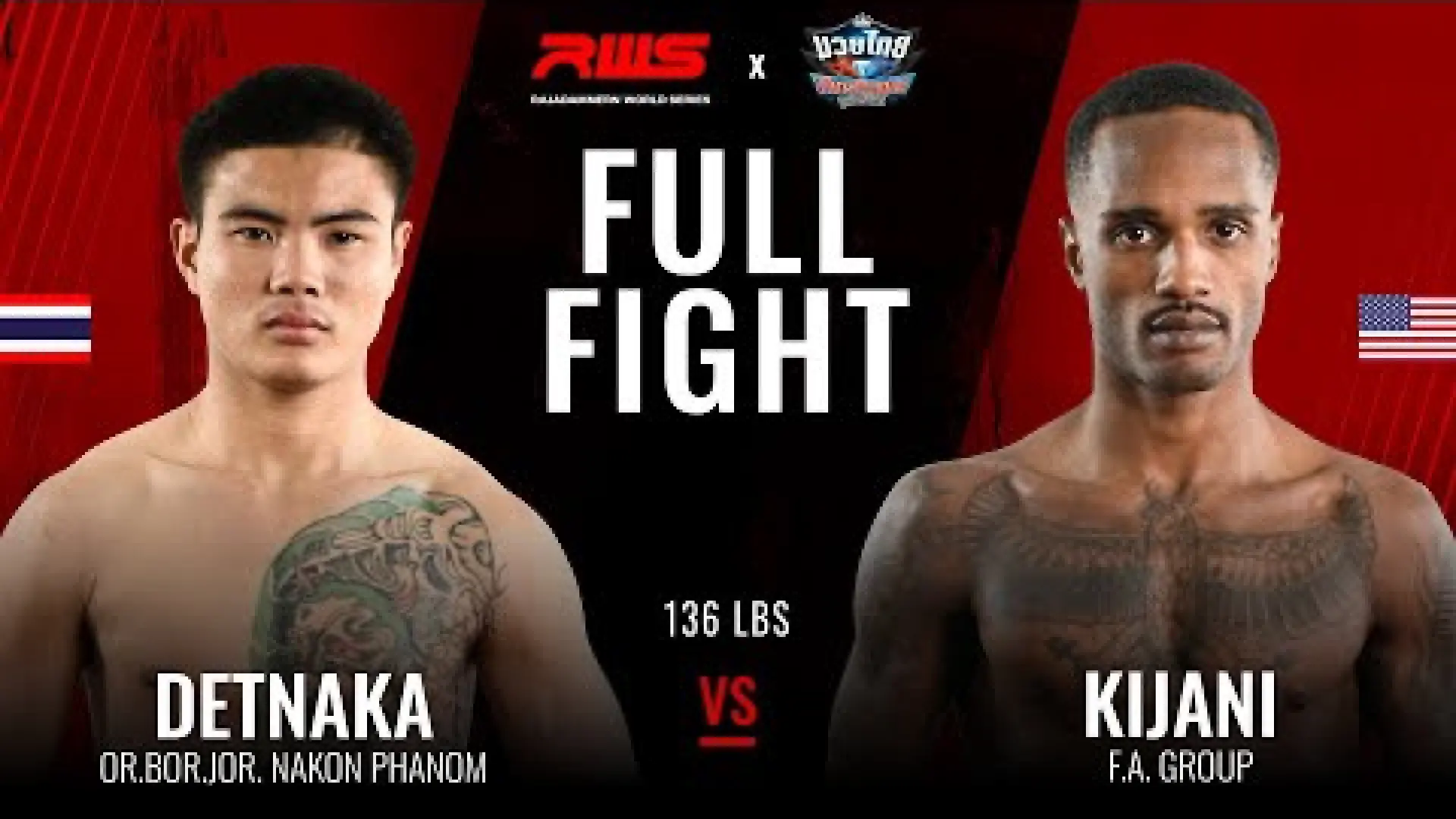 Detchnaka OrBorJor.NakhonPhanom vs Kijani Aytch (Fight Video)