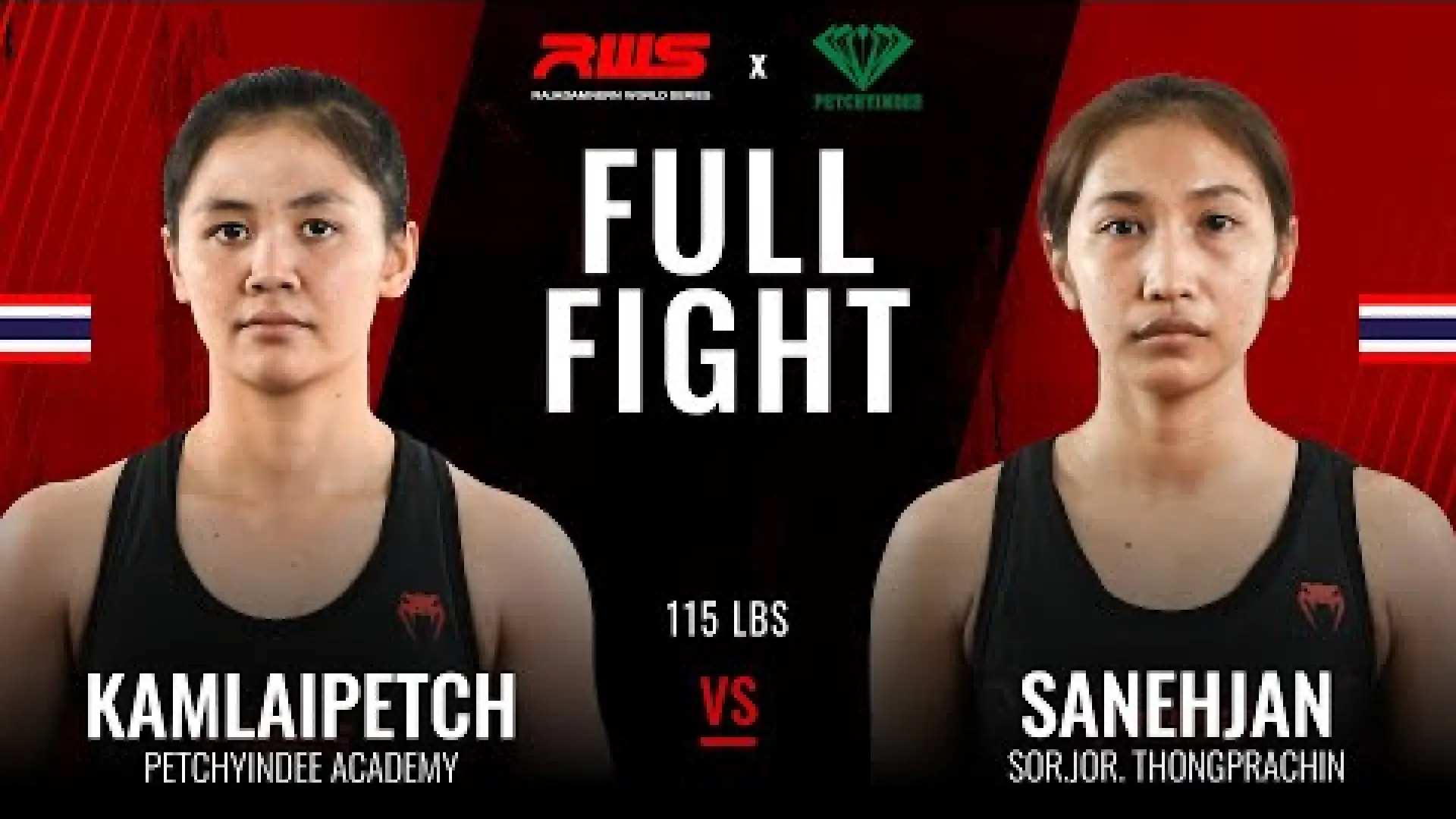 Kamlaipetch PetchyindeeAcademy vs Sanehjan SorJor.TongPrachin (Fight Video)