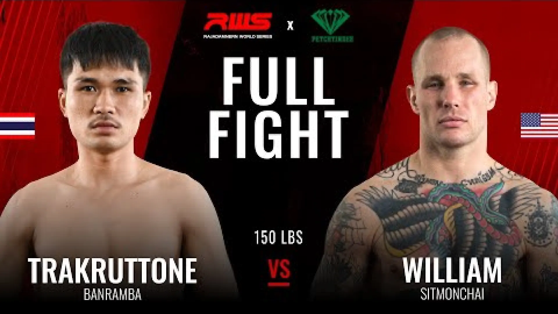Trakudtone BanRamba vs William Whipple (Fight Video)