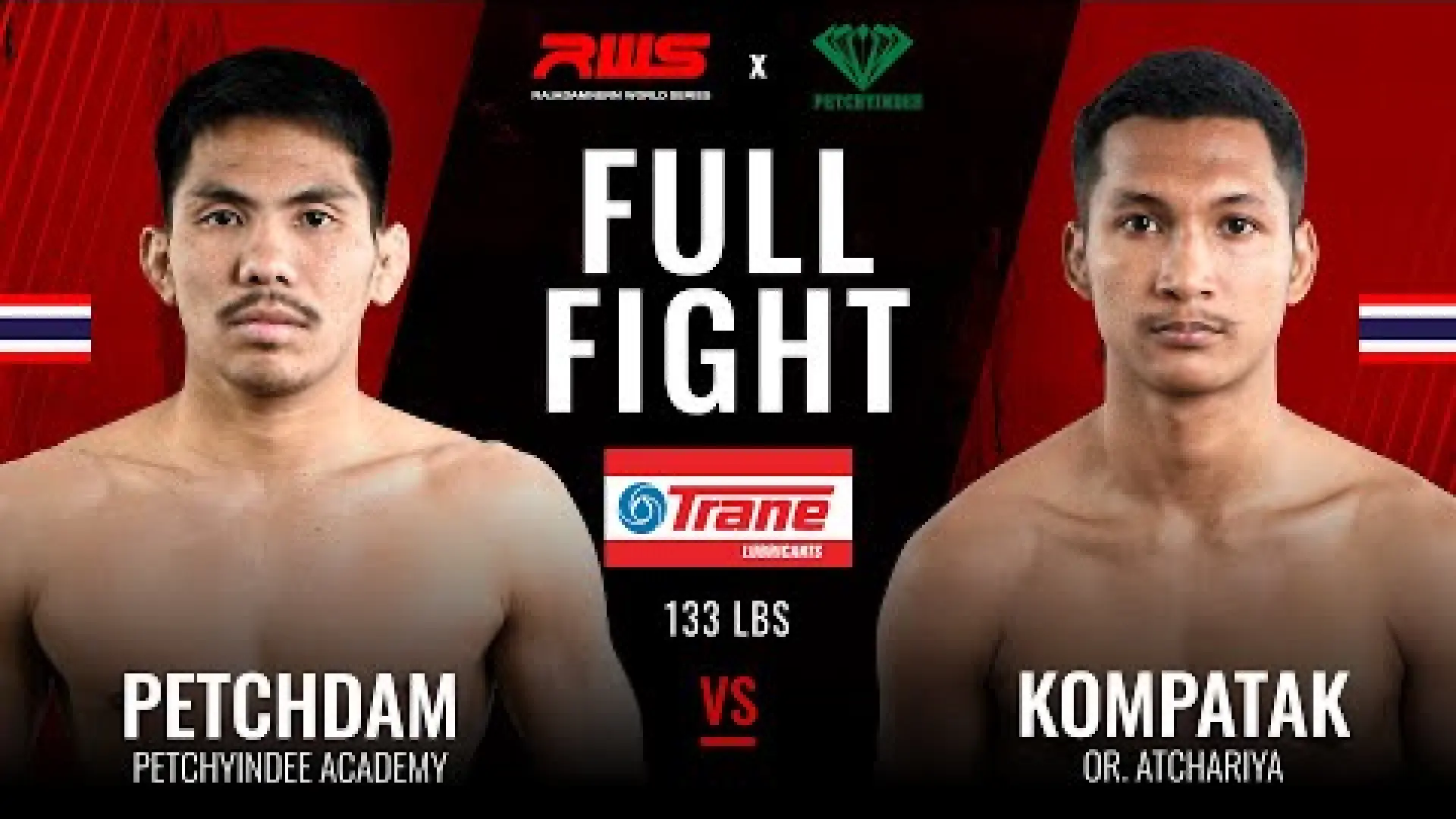 Petchdam Petchyindee vs Kompatak SinbiMuayThai (Fight Video)