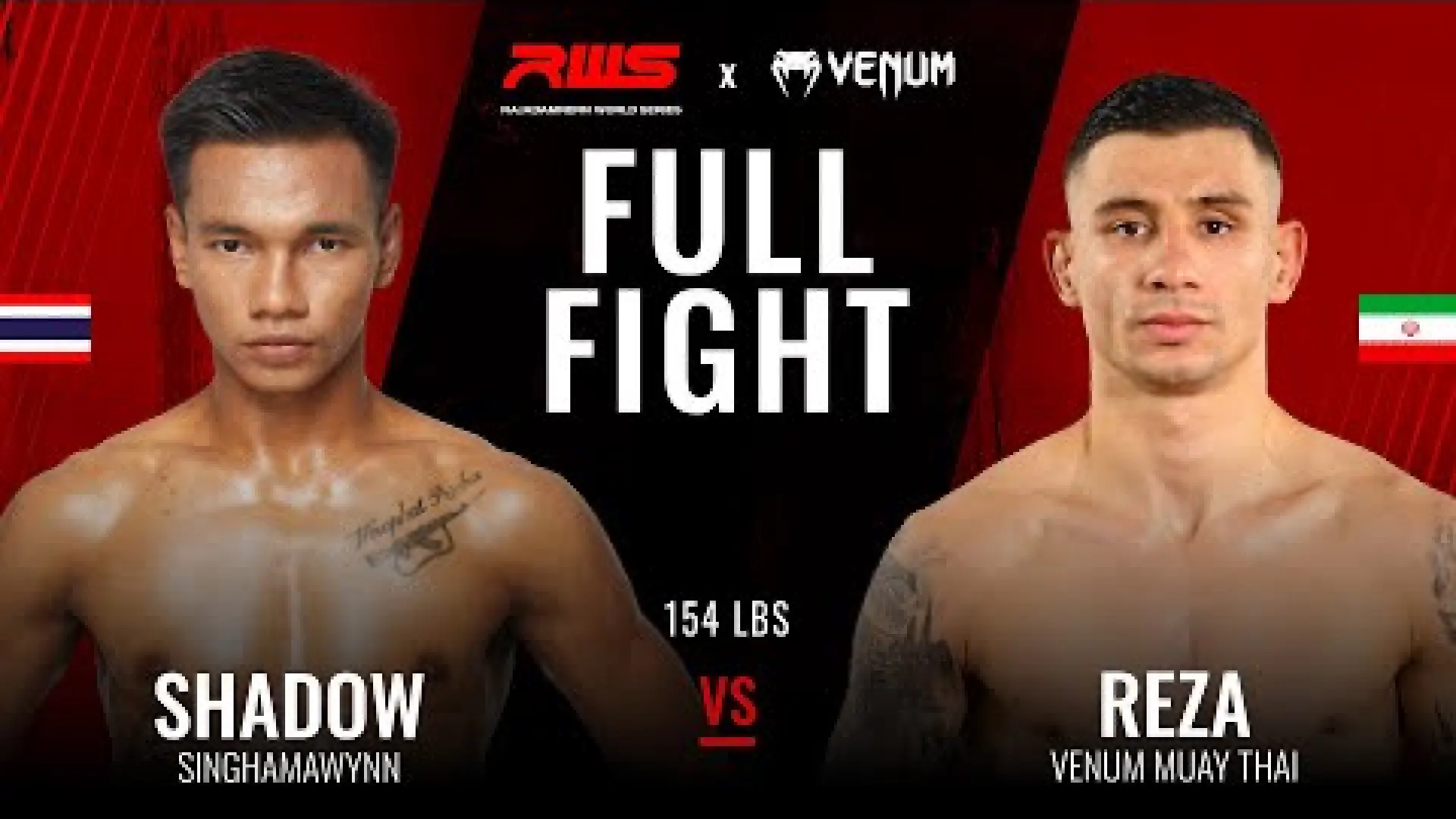 Shadow Singha Mawynn vs Reza Ahmadnezhad (Fight Video)
