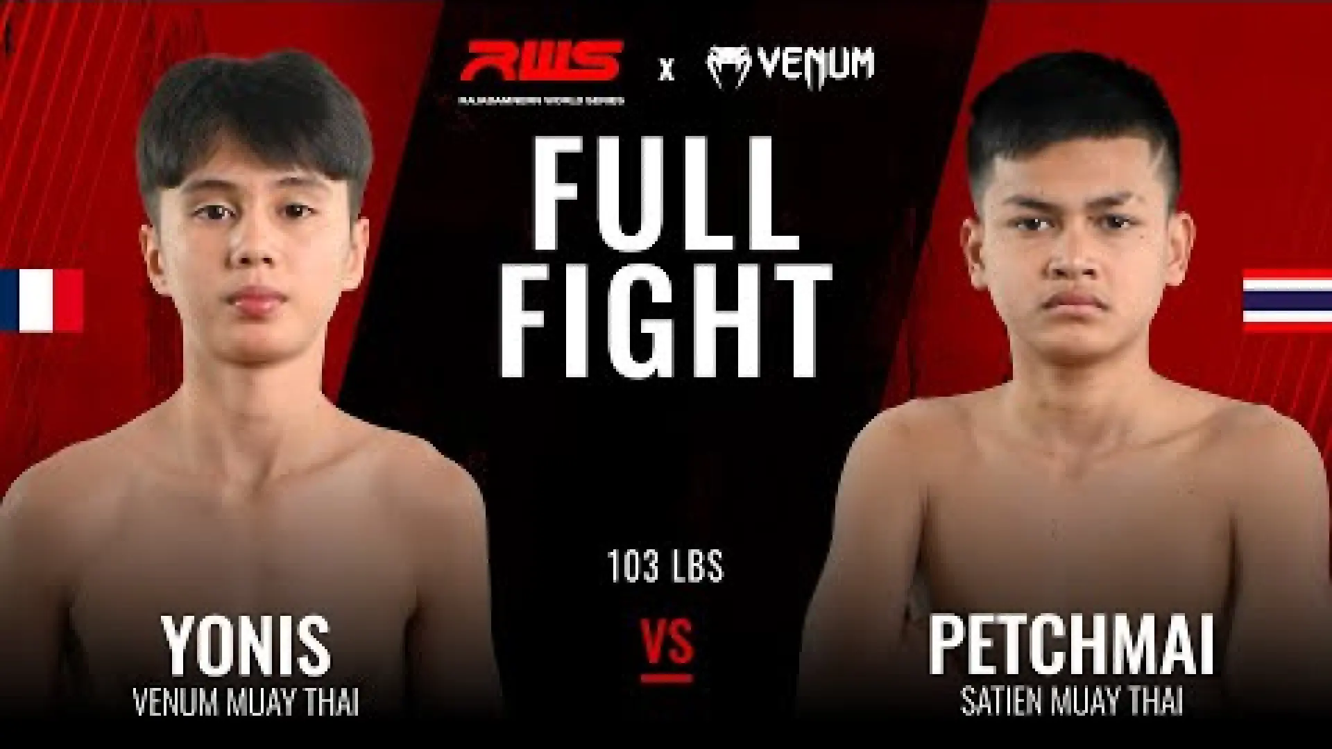 Yonis Anane vs Petchmai SathianMuayThai (Fight Video)