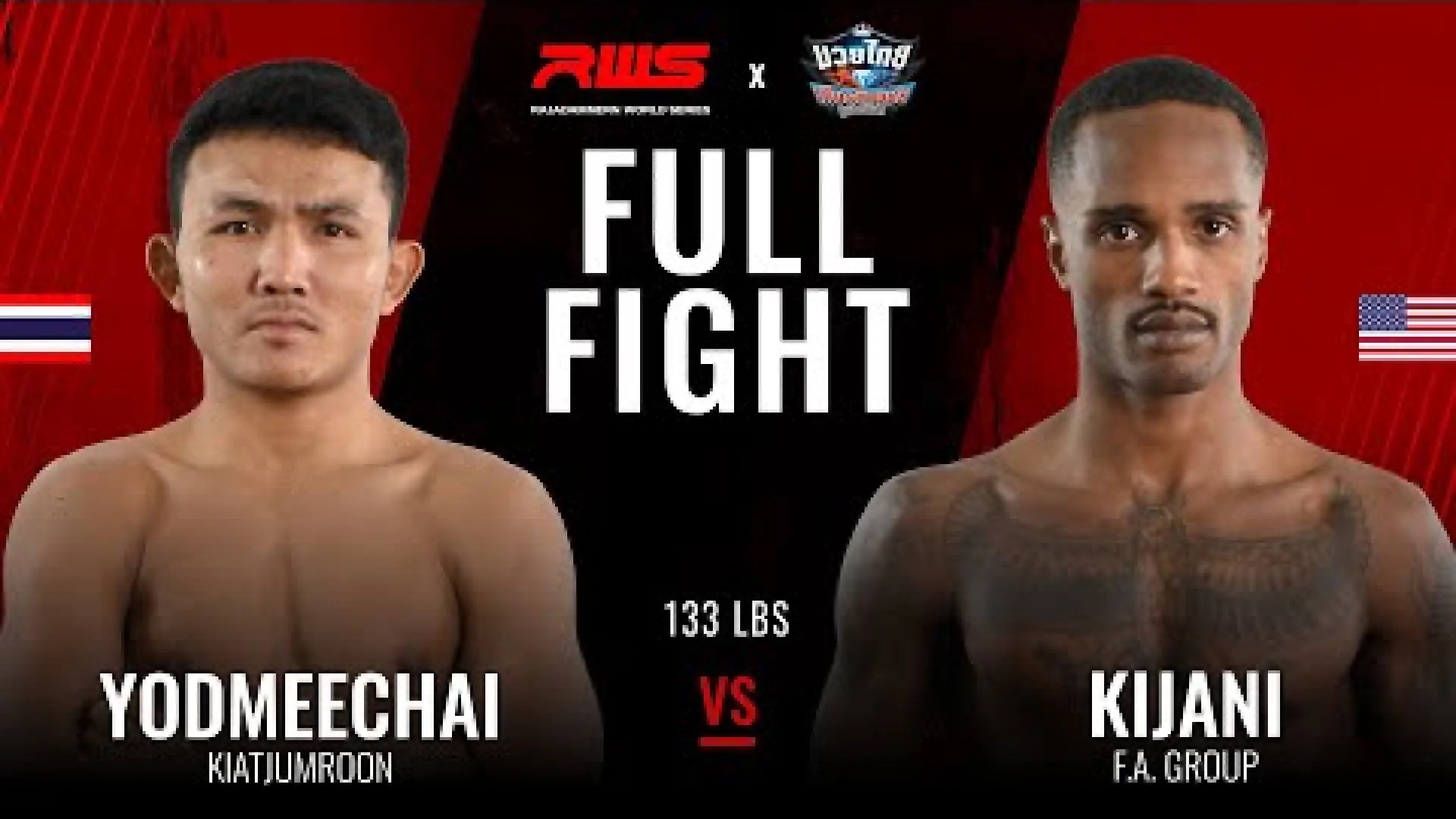 Yodmeechai Kiatjamroon vs Kijani Aytch (Fight Video)
