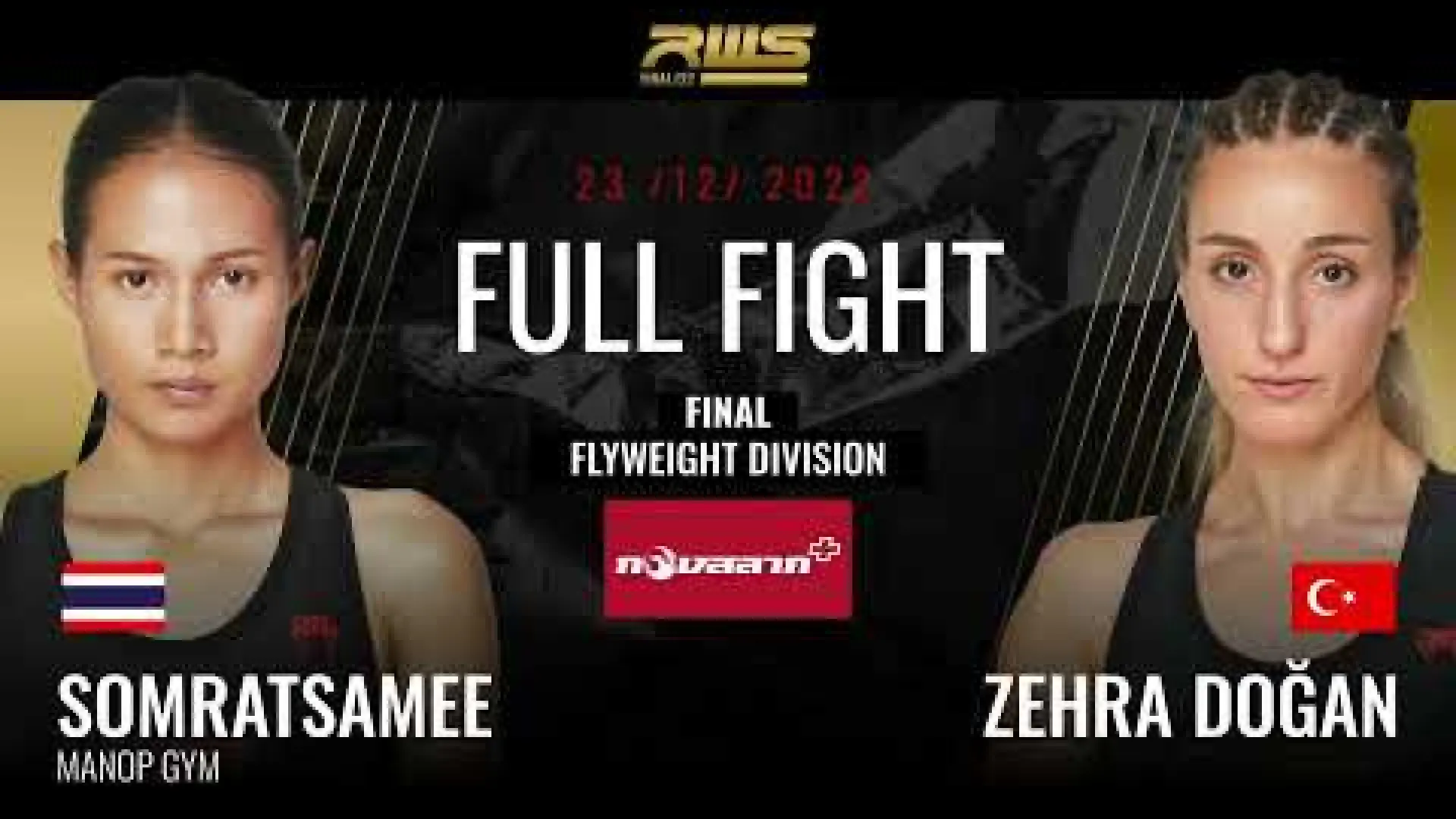 Somrasamee ManopGym vs Zehra Dogan (Fight Video)