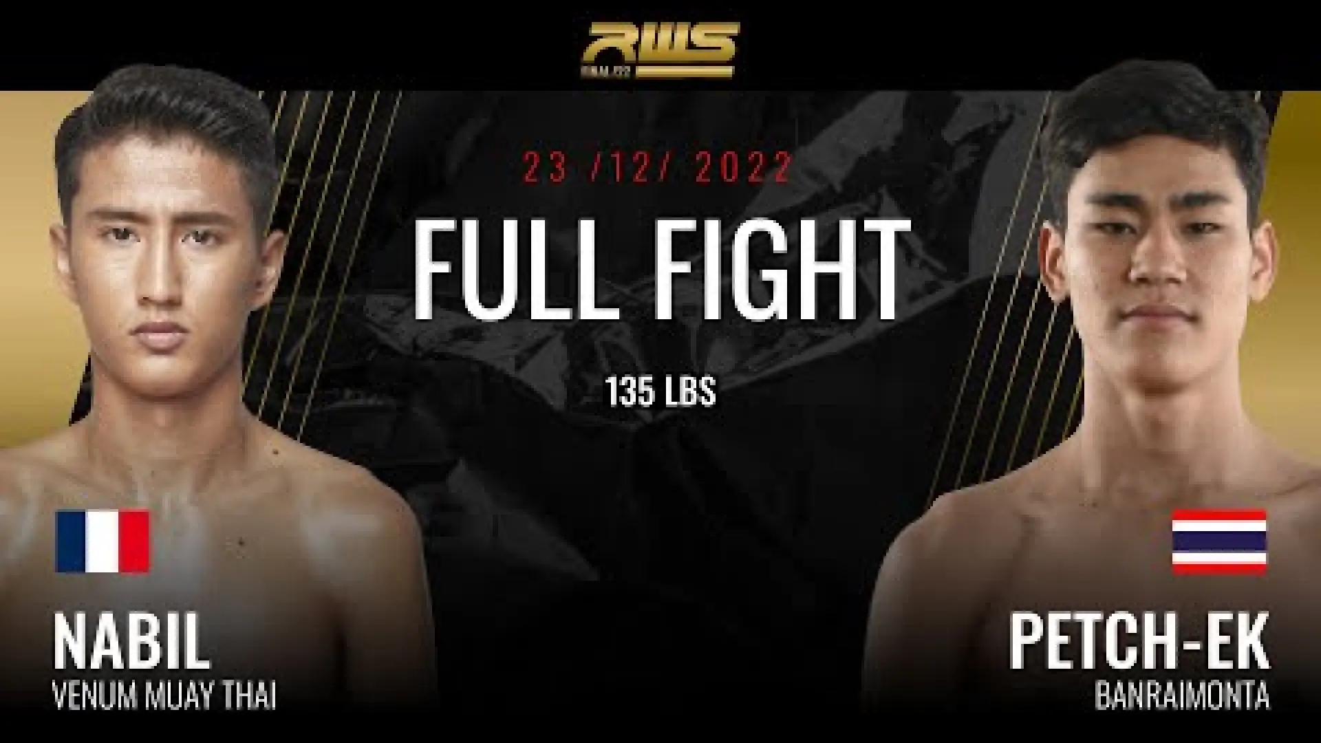 Nabil Anane vs PetchEk Banraimonta (Fight Video)