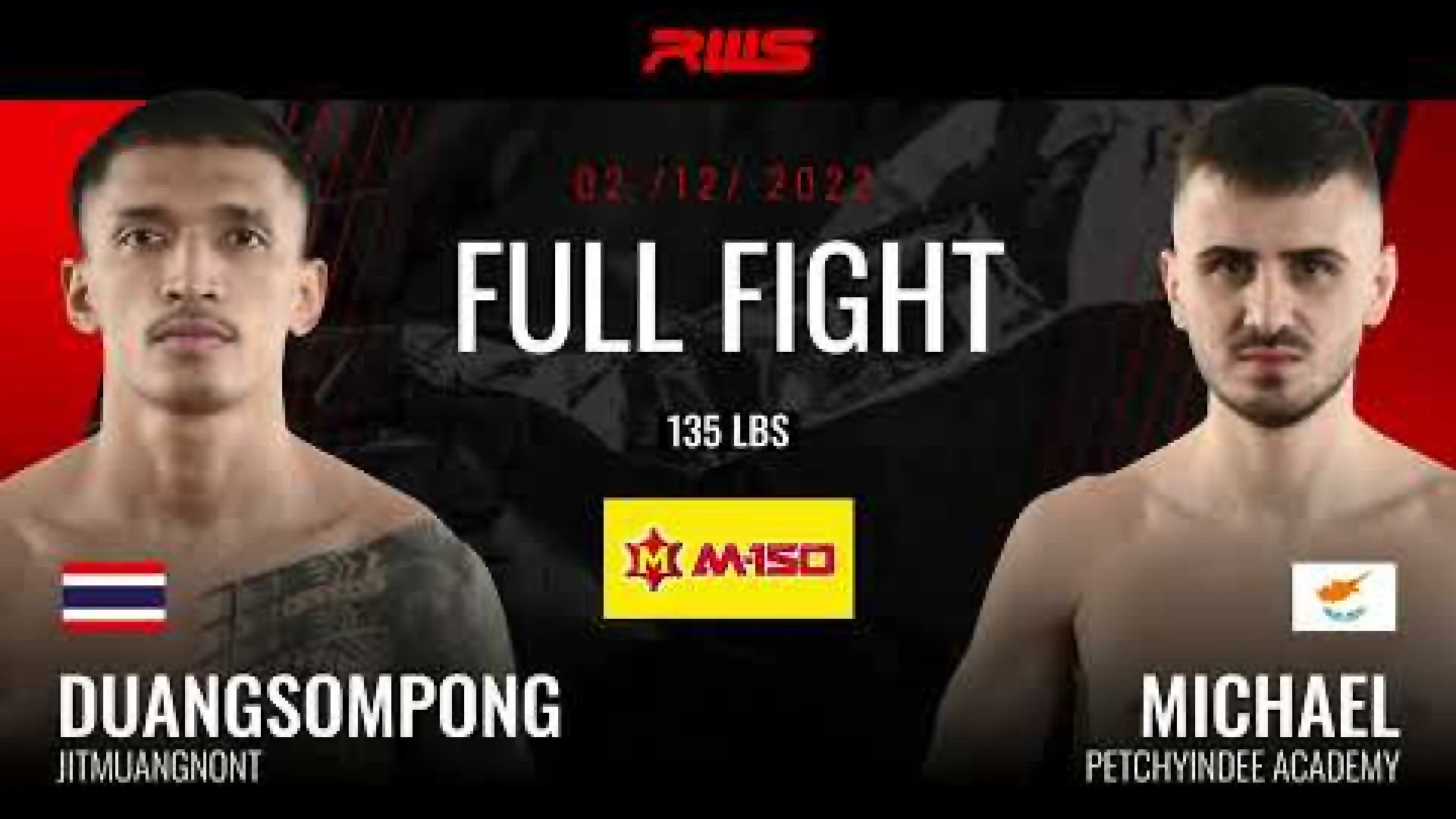 Savvas Michael vs Duangsompong Jitmuangnon (Fight Video)