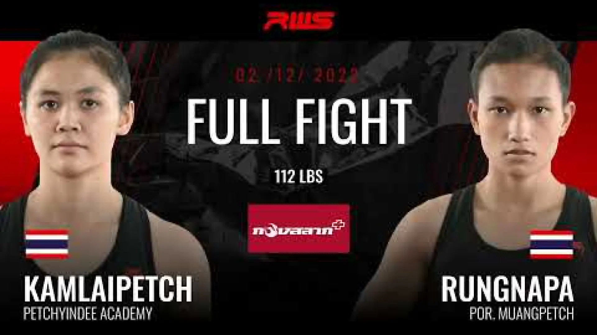 Kamlaipetch PetchyindeeAcademy vs Rungnapa Por.Muangpetch (Fight Video)