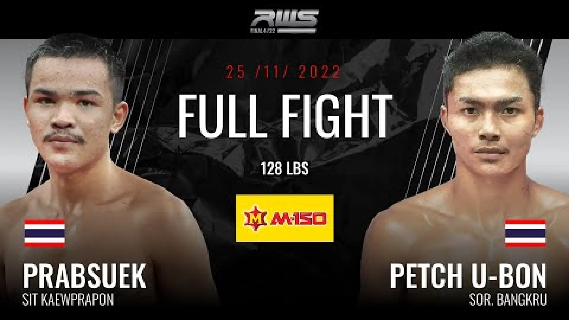Prabsuek Sitkaewprapon vs PetchUbon Sor.Bangkru (Fight Video)