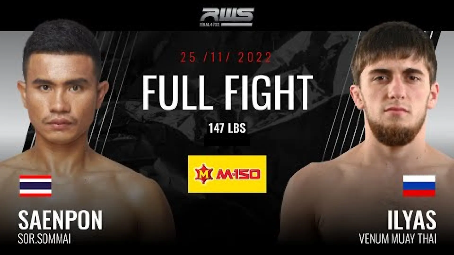 Saenphon Sor Sommai vs Ilyas Musaev (Fight Video)
