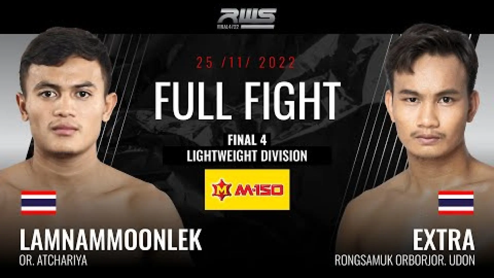 Lamnamoonlek Tded99 vs Extra Rongsamak-OrBorJor.Udon