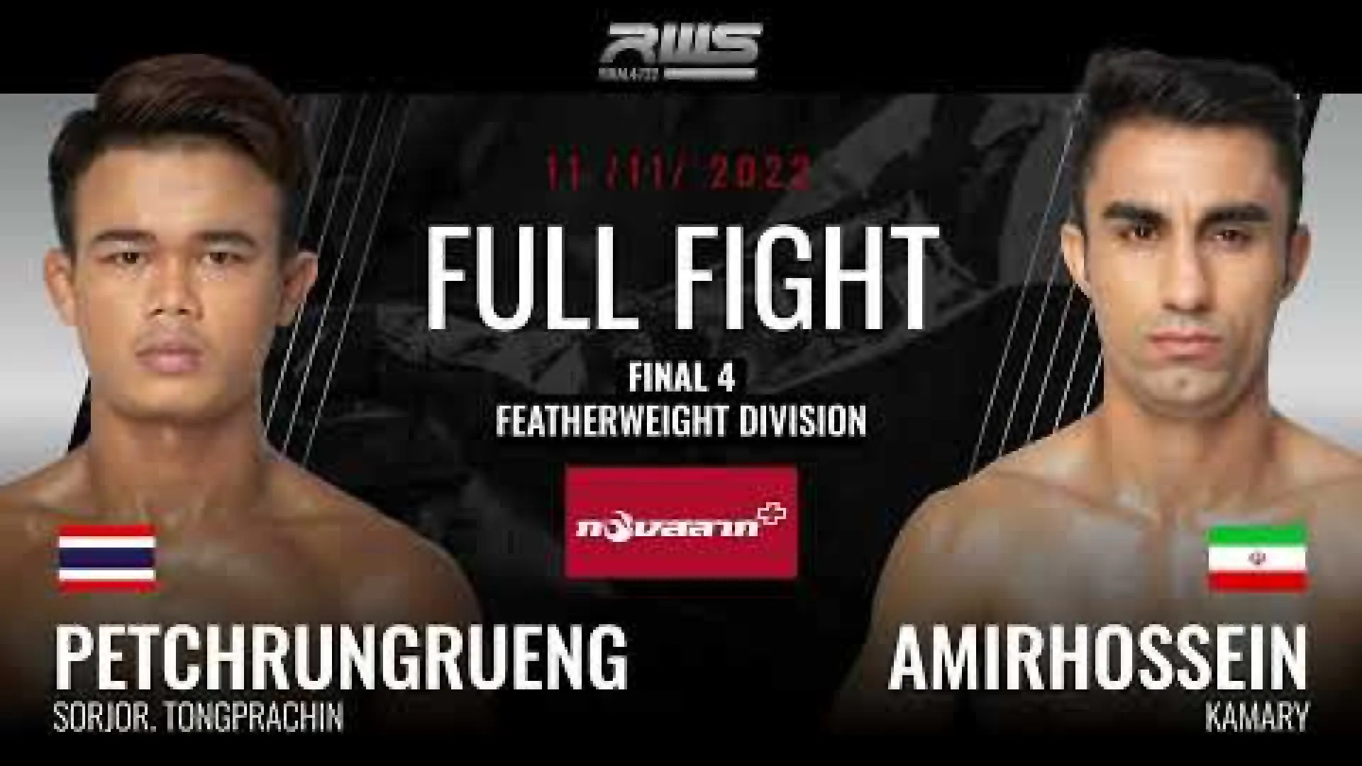 Petchrungruang SorJor.TongPrachin vs Amirhossein Kamary (Fight Video)