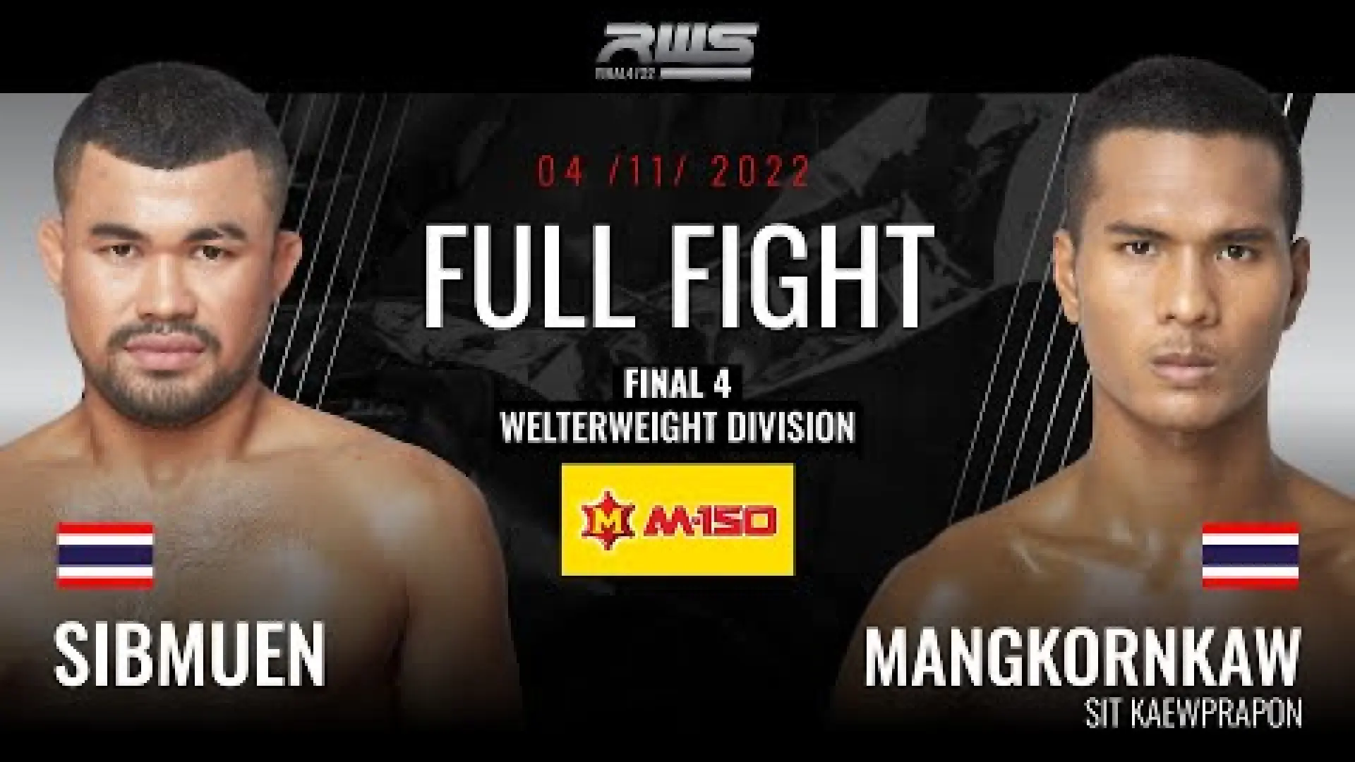 Sibmuen Sitchefboontham vs Mungkornkaw Sitkaewprapon (Fight Video)