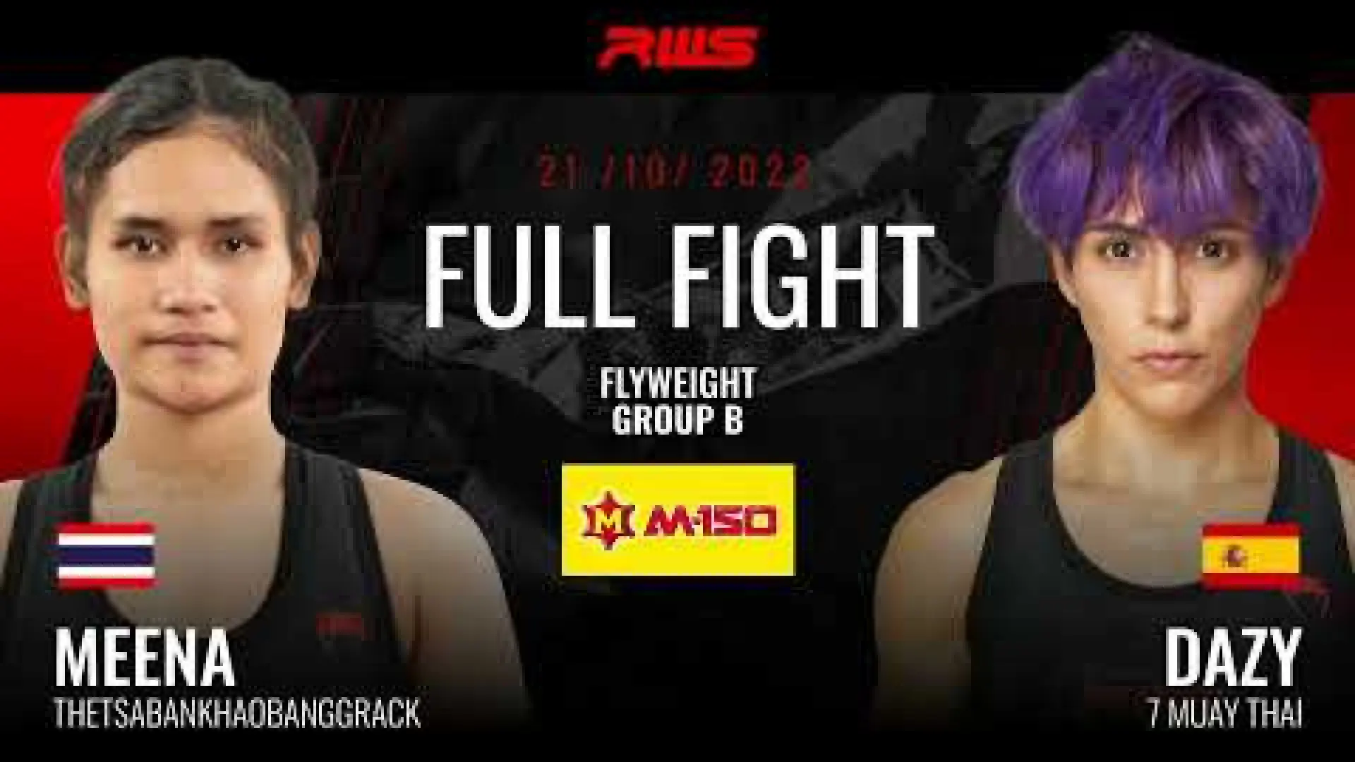 Meena TesabanKhaoBangKraek vs Desiree Rovira (Fight Video)
