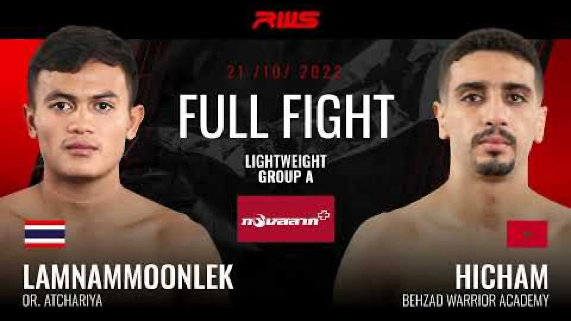 Lamnamoonlek Tded99 vs Hicham Boulahri (Fight Video)