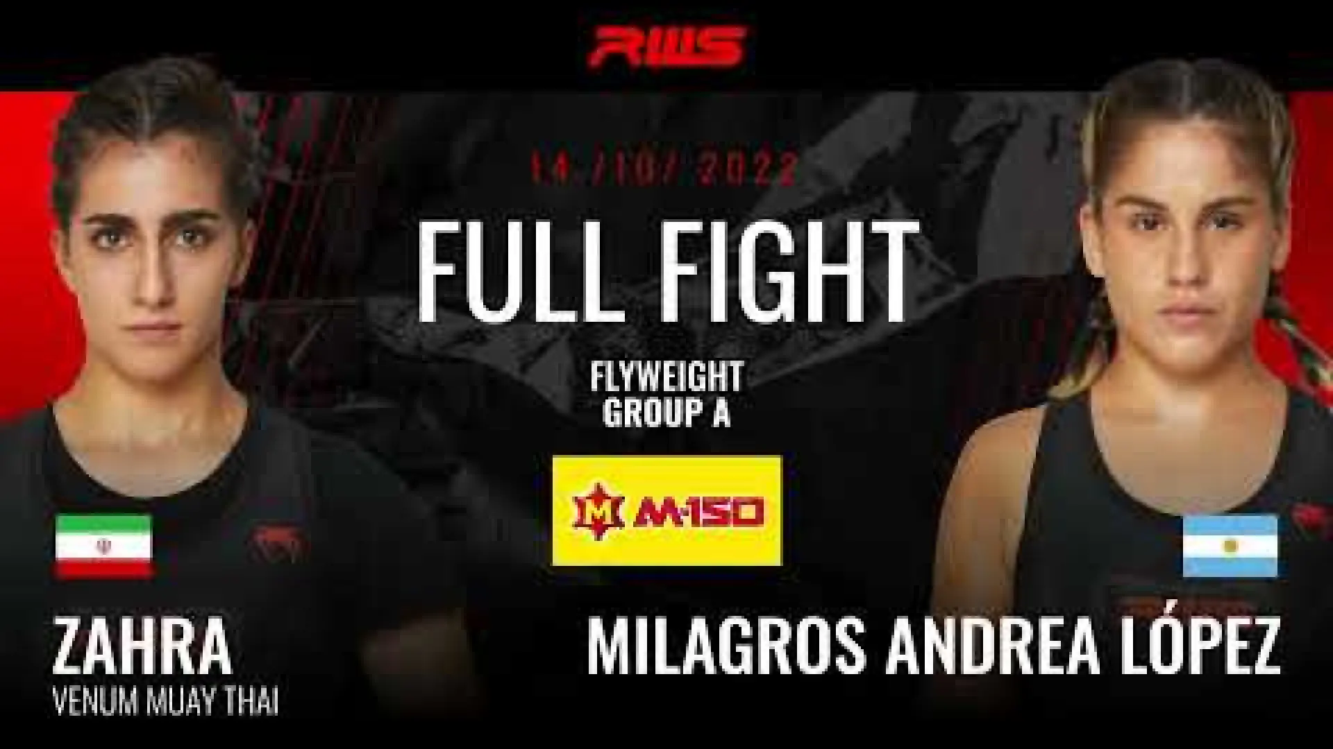 Zahra Shokouhi vs Migaros Lopez (Fight Video)