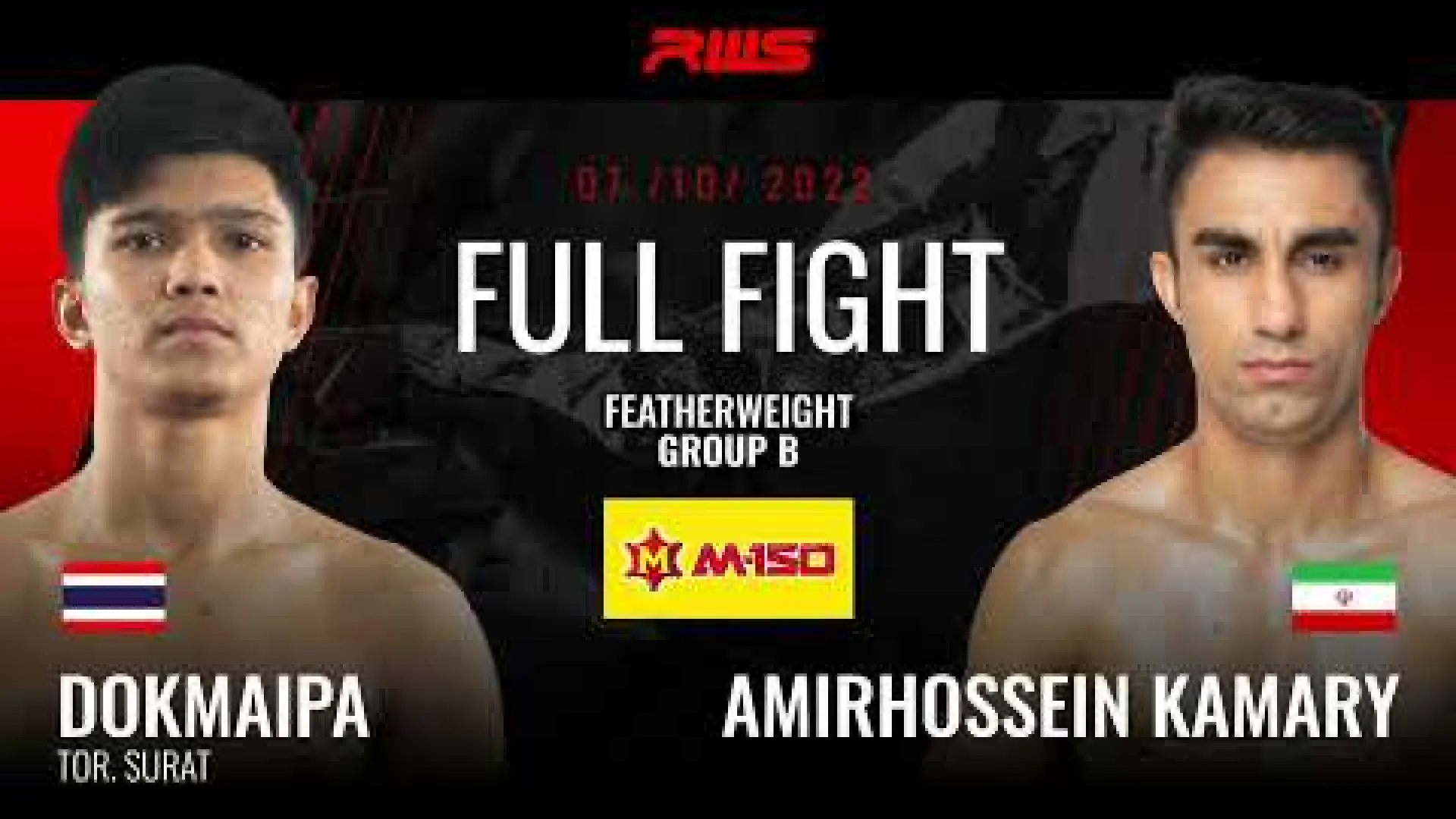 Dokmaipa Tor.Surat vs Amirhossein Kamary (Fight Video)
