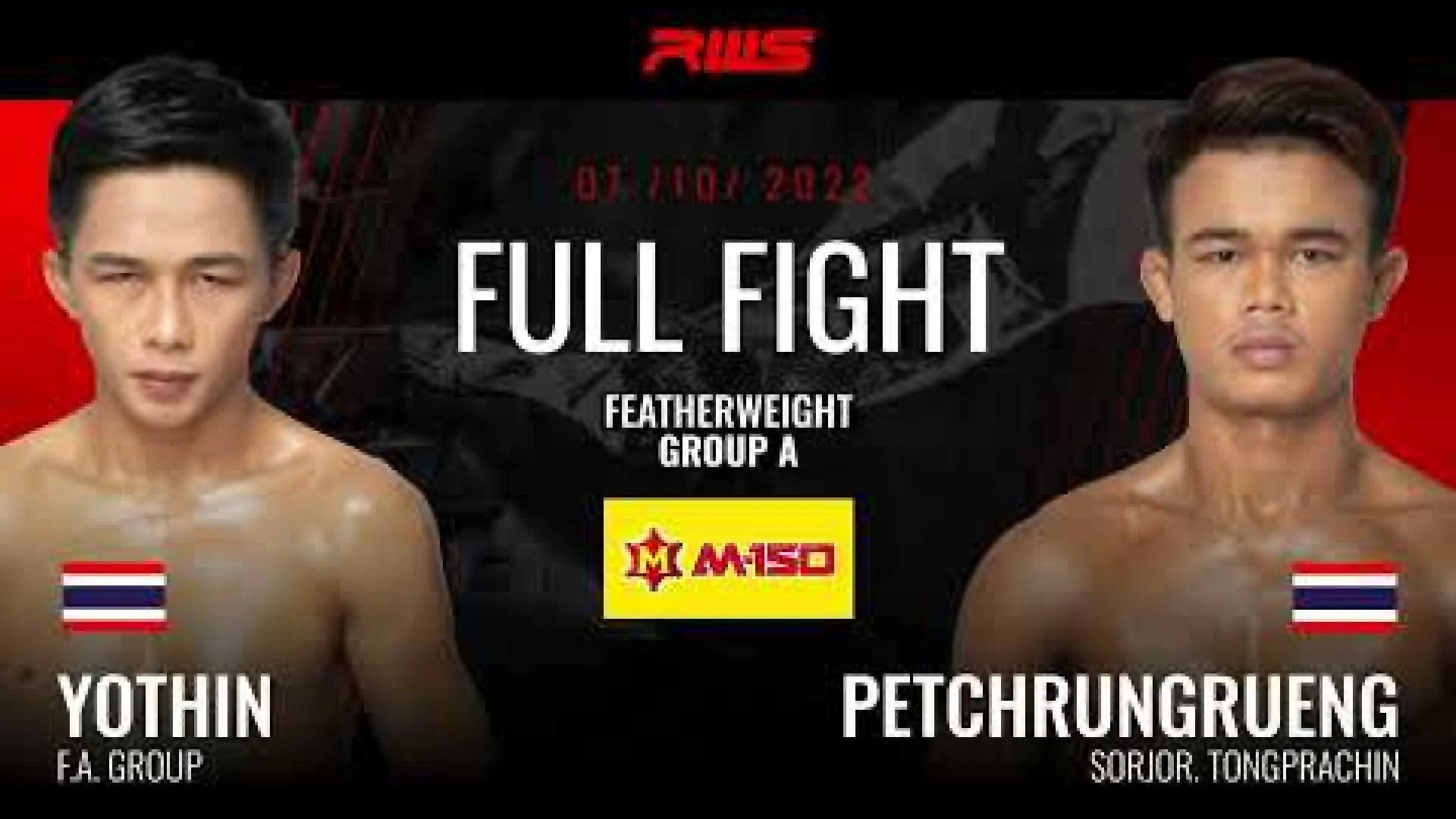 Yothin FA Group vs Petchrungruang SorJor.TongPrachin (Fight Video)