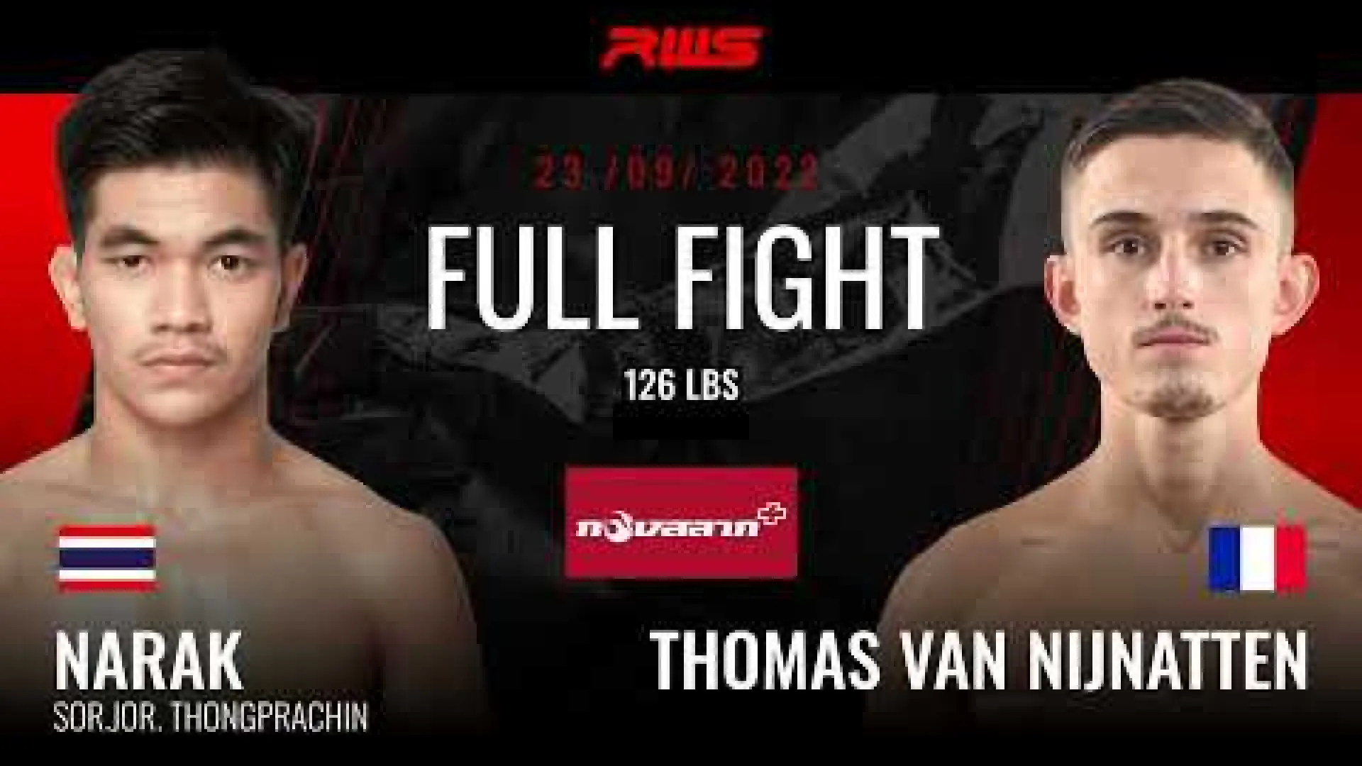 Narak SorJor.TongPrachin vs Thomas Van Nijnatten (Fight Video)