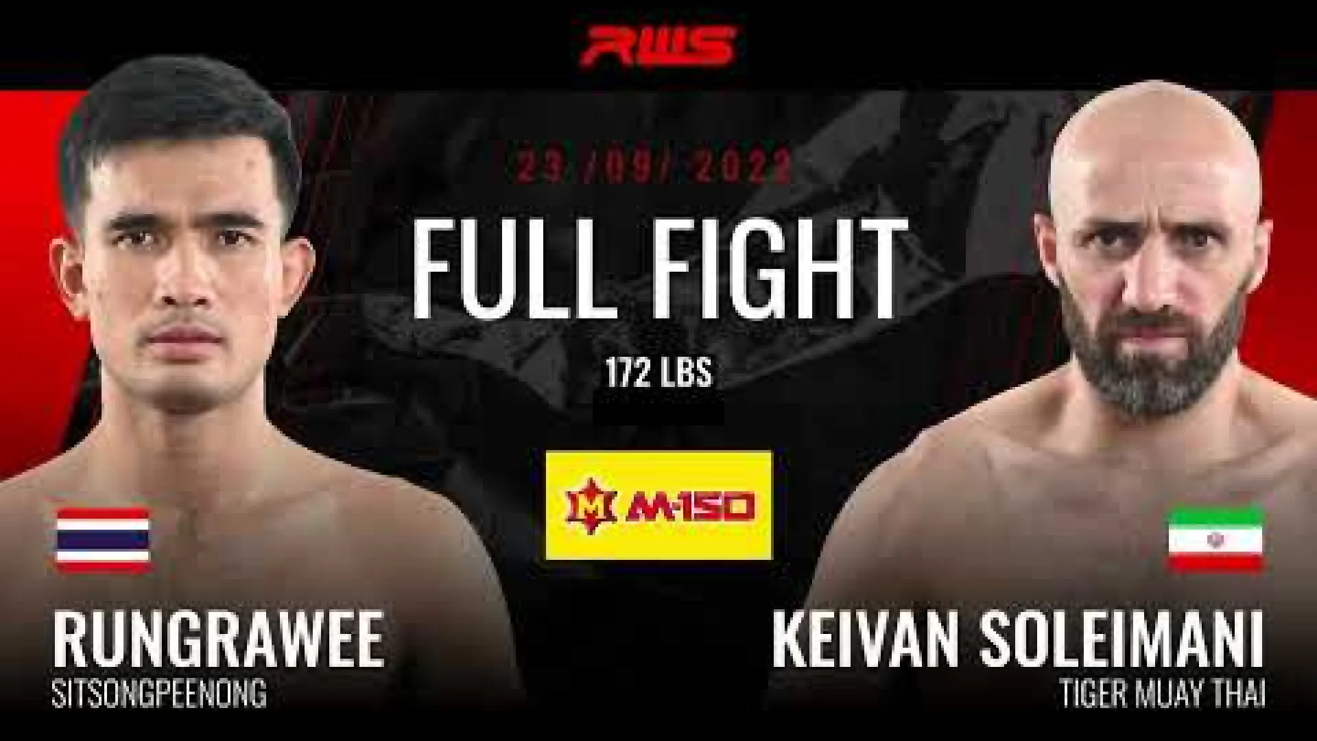 Rungrawee Sitsongpeenong vs Keivan Soleimani (Fight Video)