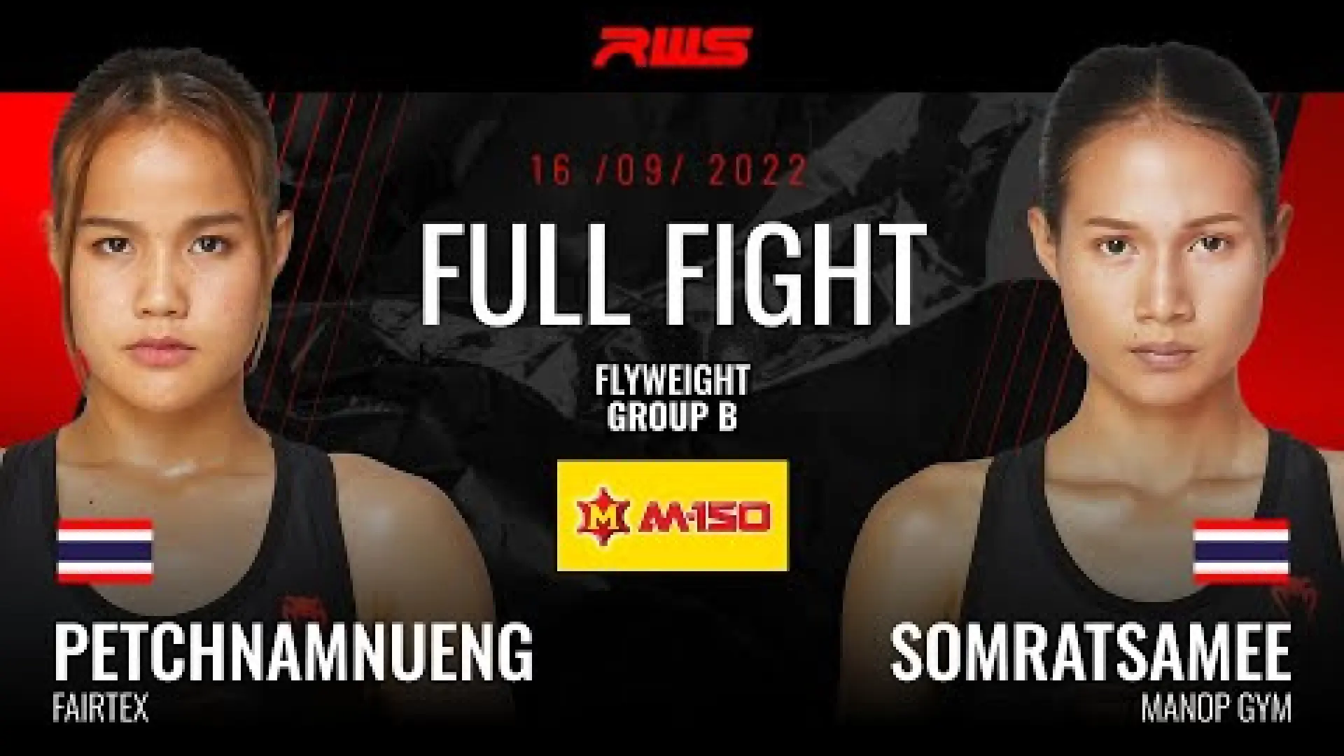 Petchnamnueng Fairtex vs Somrasamee ManopGym (Fight Video)