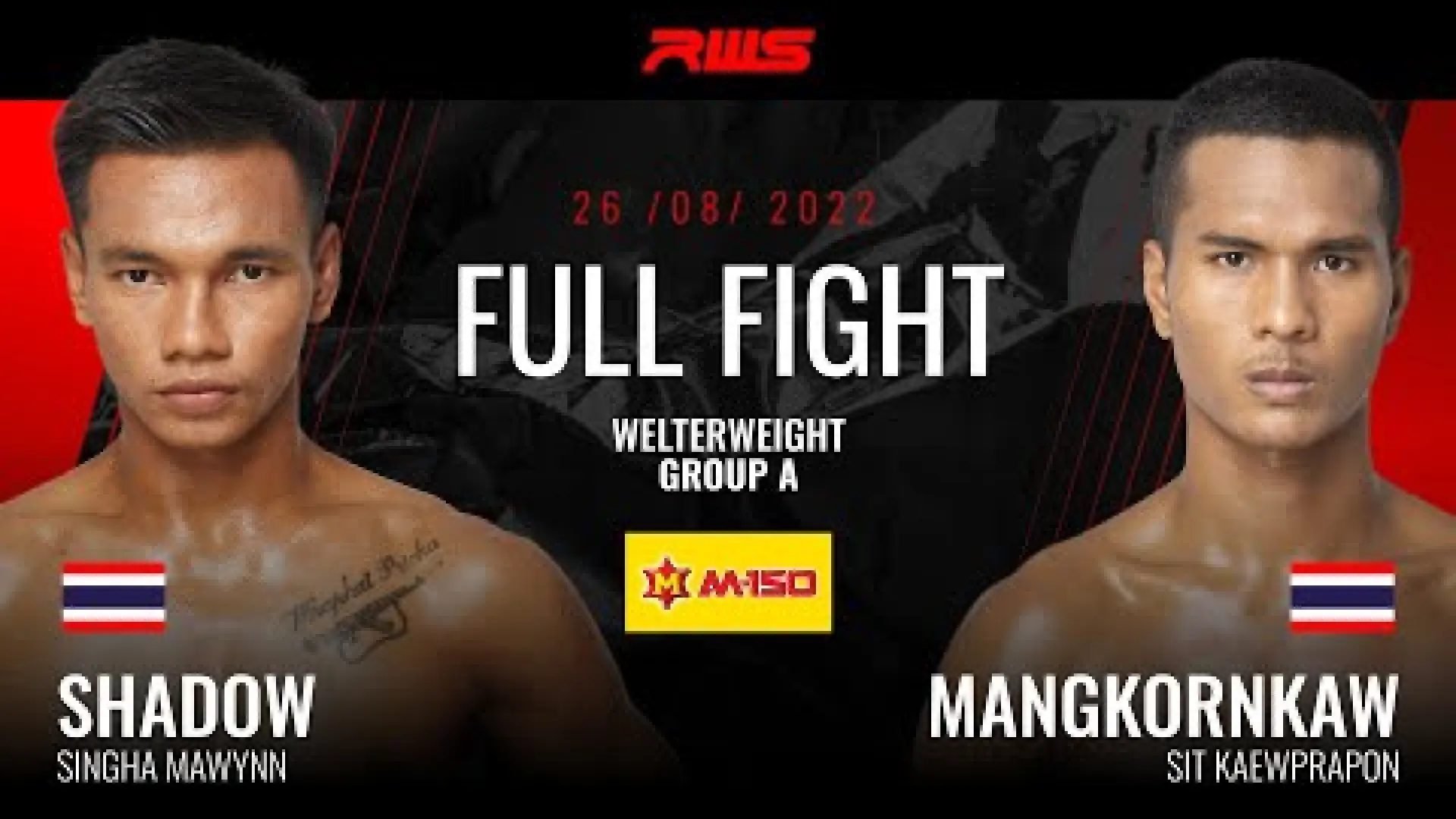 Shadow Singha Mawynn vs Mungkornkaw Sitkaewprapon (Fight Video)