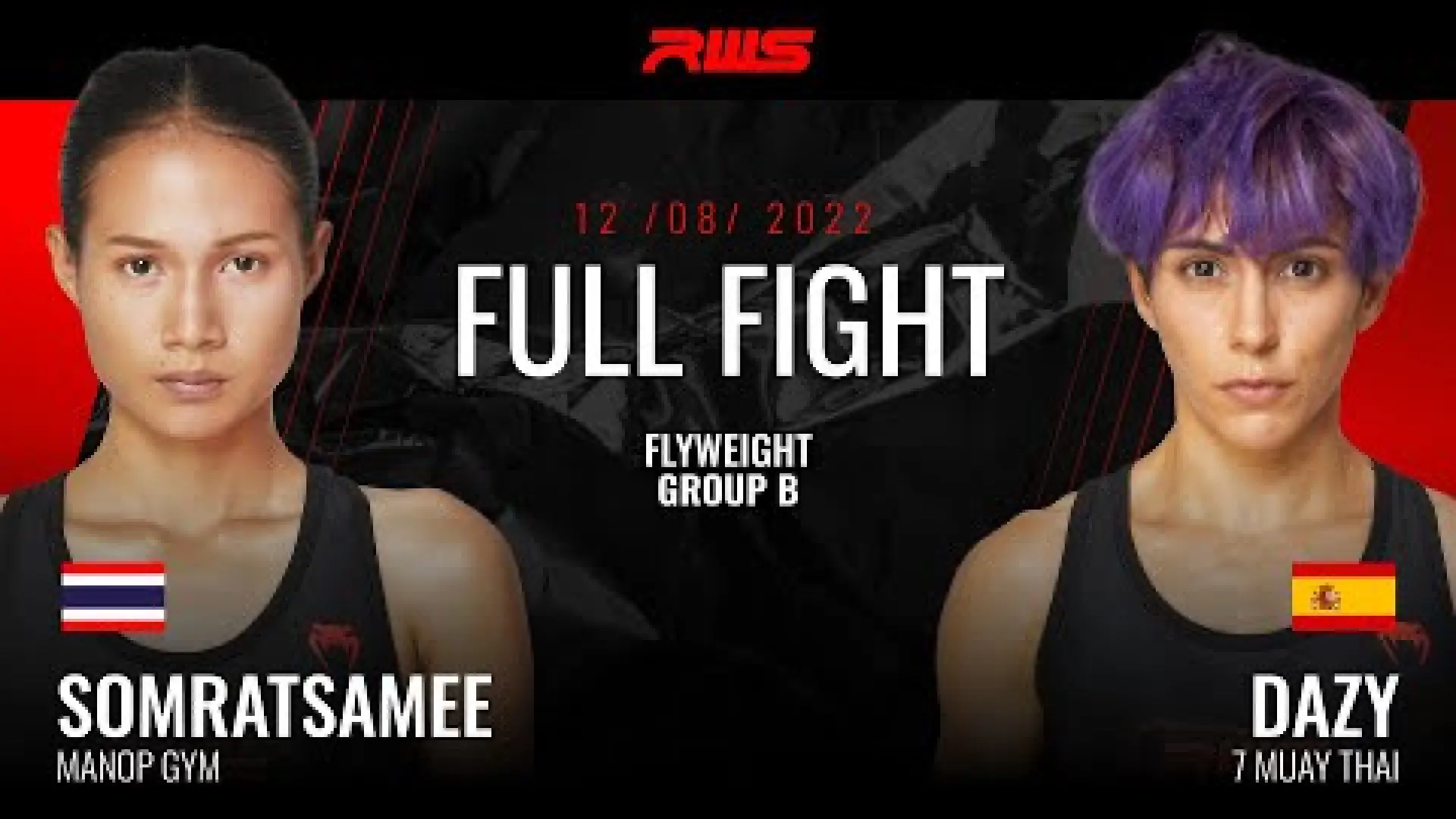 Somrasamee ManopGym vs Desiree Rovira (Fight Video)