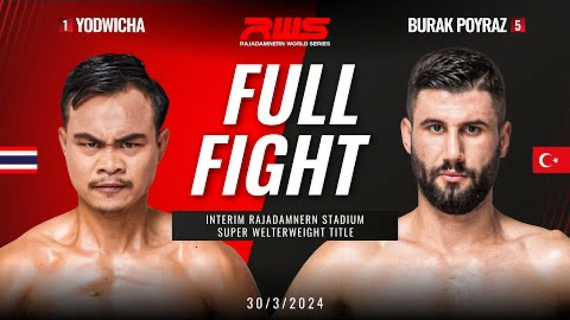 Yodwicha Banchamek vs Burak Poyraz (Fight Video)