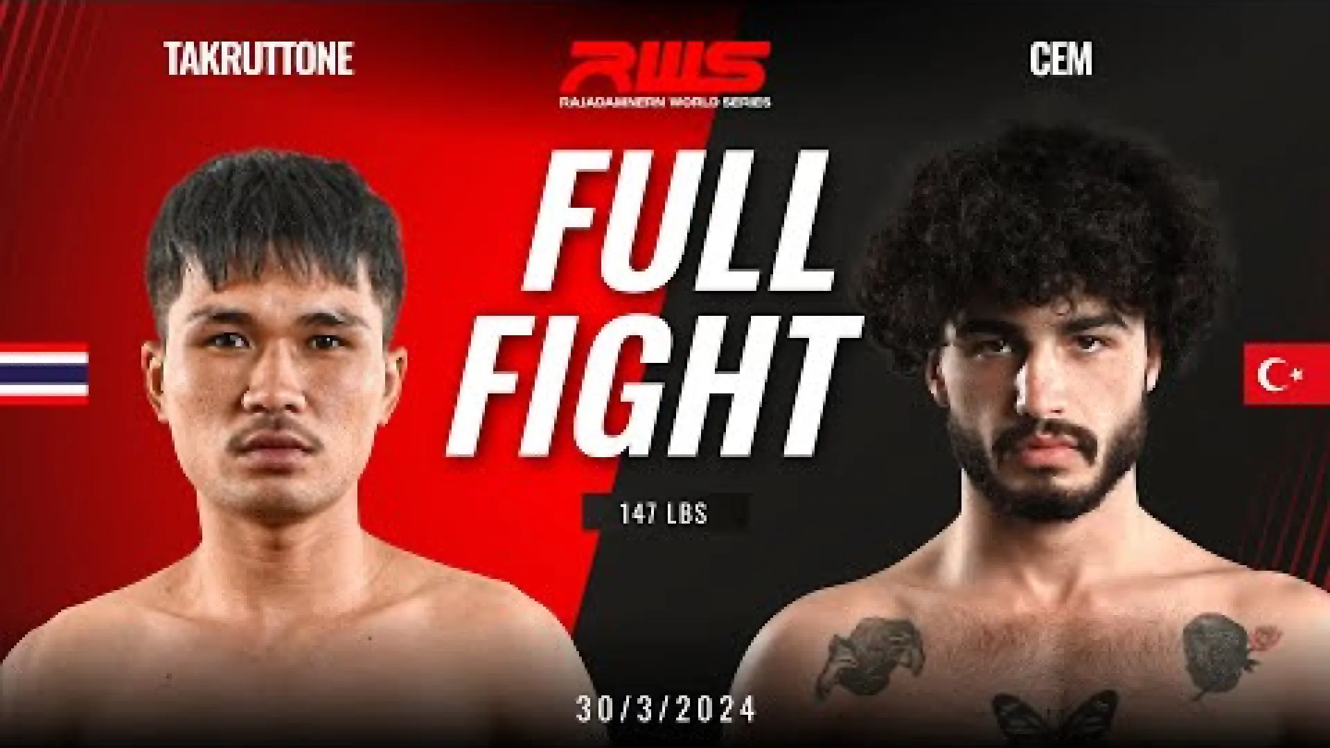 Takrudtone Sor.Yantrasri vs Cem Kuyumcuoglu (Fight Video)