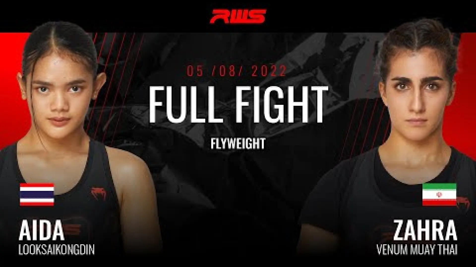 Aida Looksaikongdin vs Zahra Shokouhi (Fight Video)