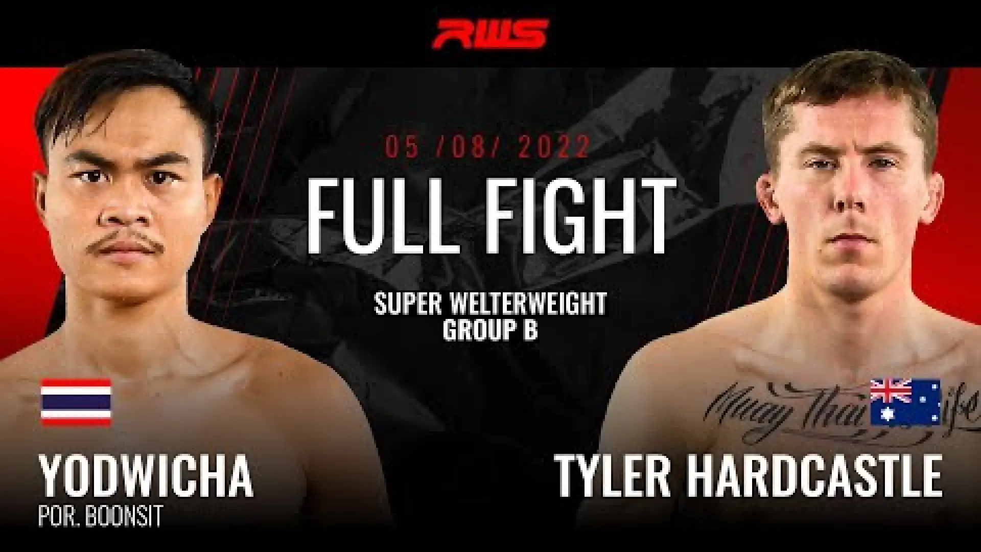 Yodwicha Banchamek vs Tyler Hardcastle (Fight Video)