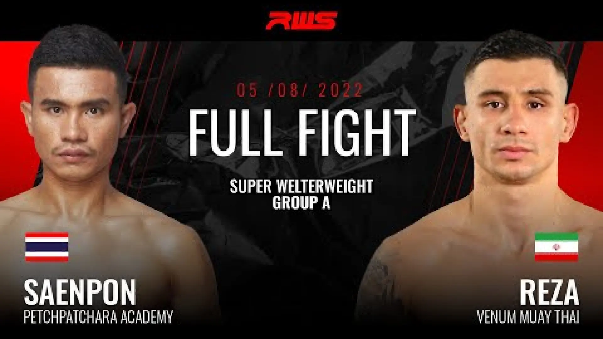 Saenphon Sor Sommai vs Reza Ahmadnezhad (Fight Video)