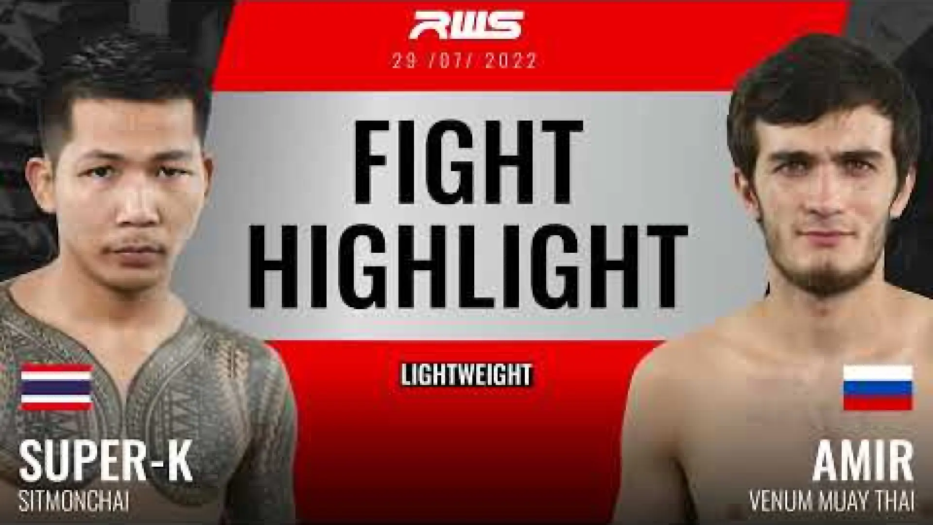 Super-K Sitmonchai vs Amir Abdulmuslimov