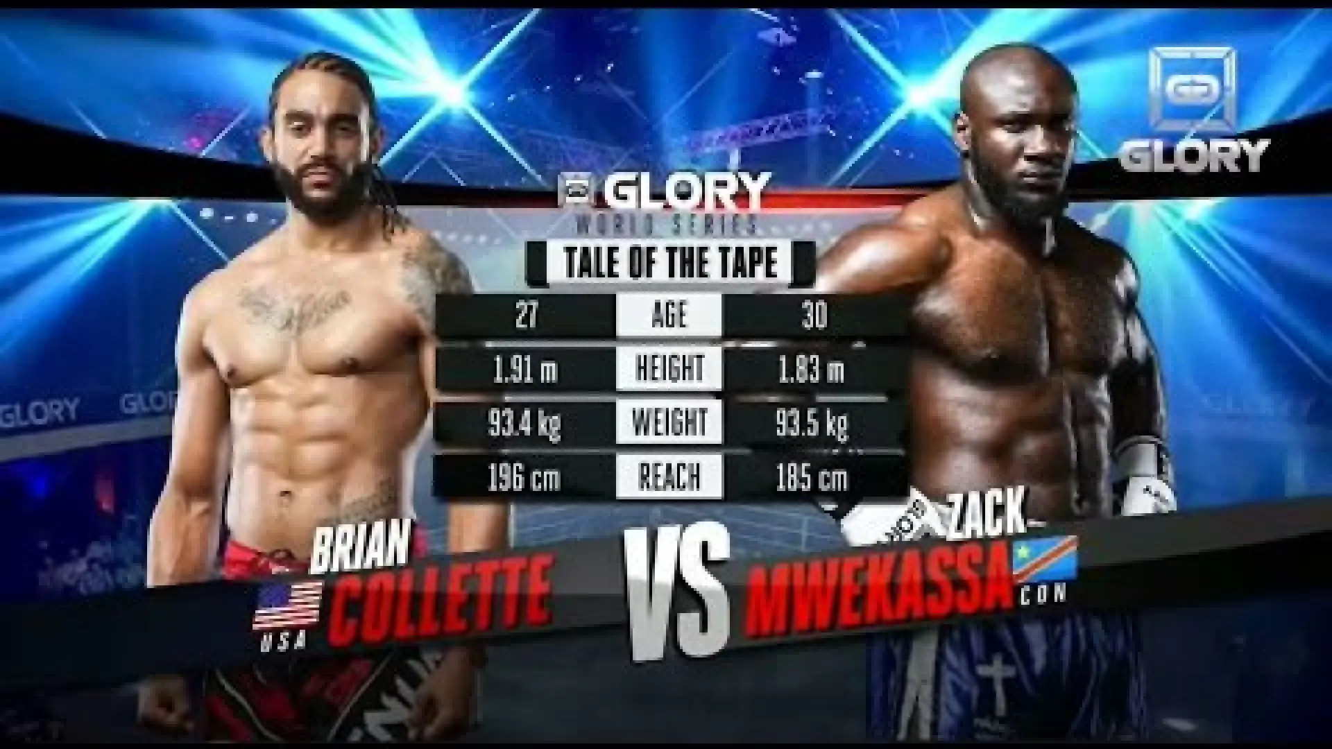 Zack Mwekassa vs Brian Collette (Fight Video)
