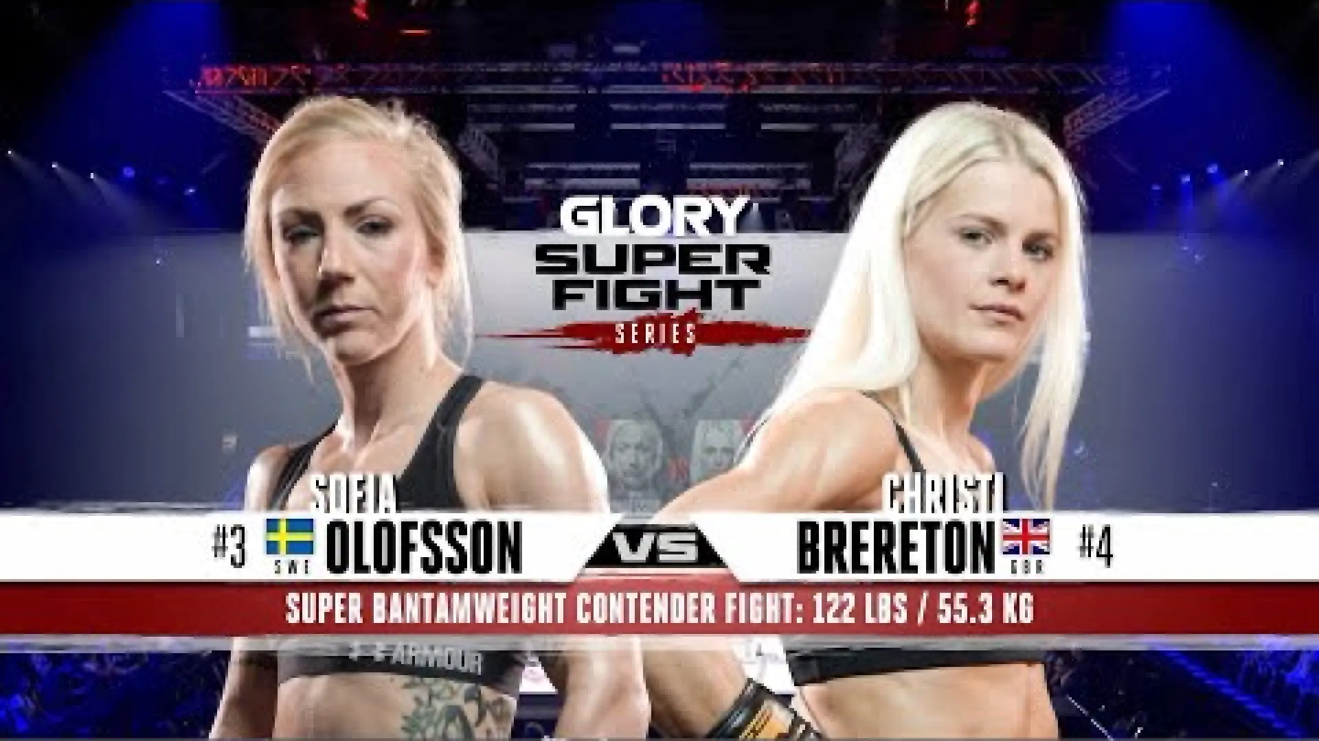 Sofia Olofsson vs Christi Brereton (Fight Video)