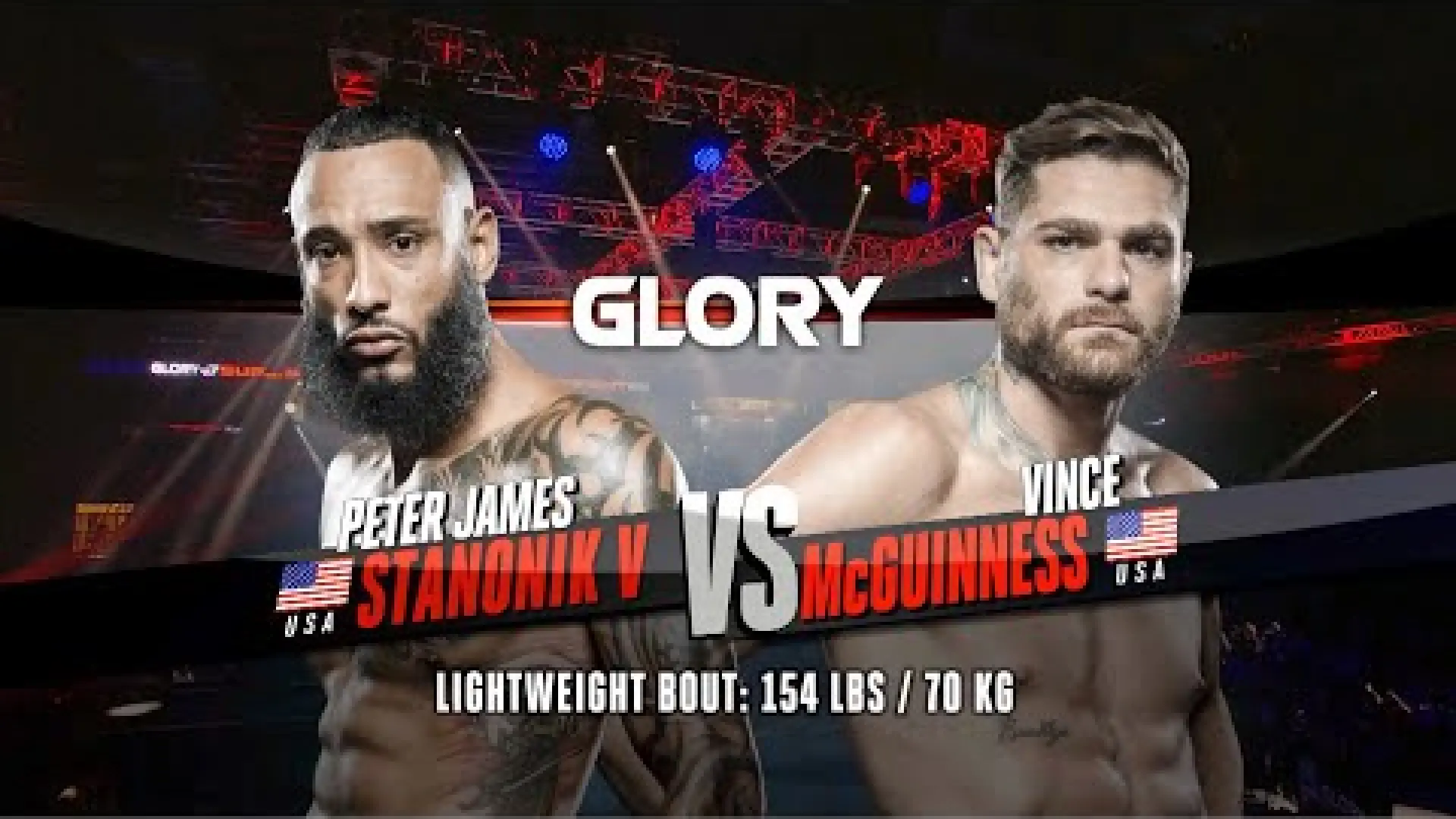 Peter Stanonik vs Vince McGuinness (Fight Video)
