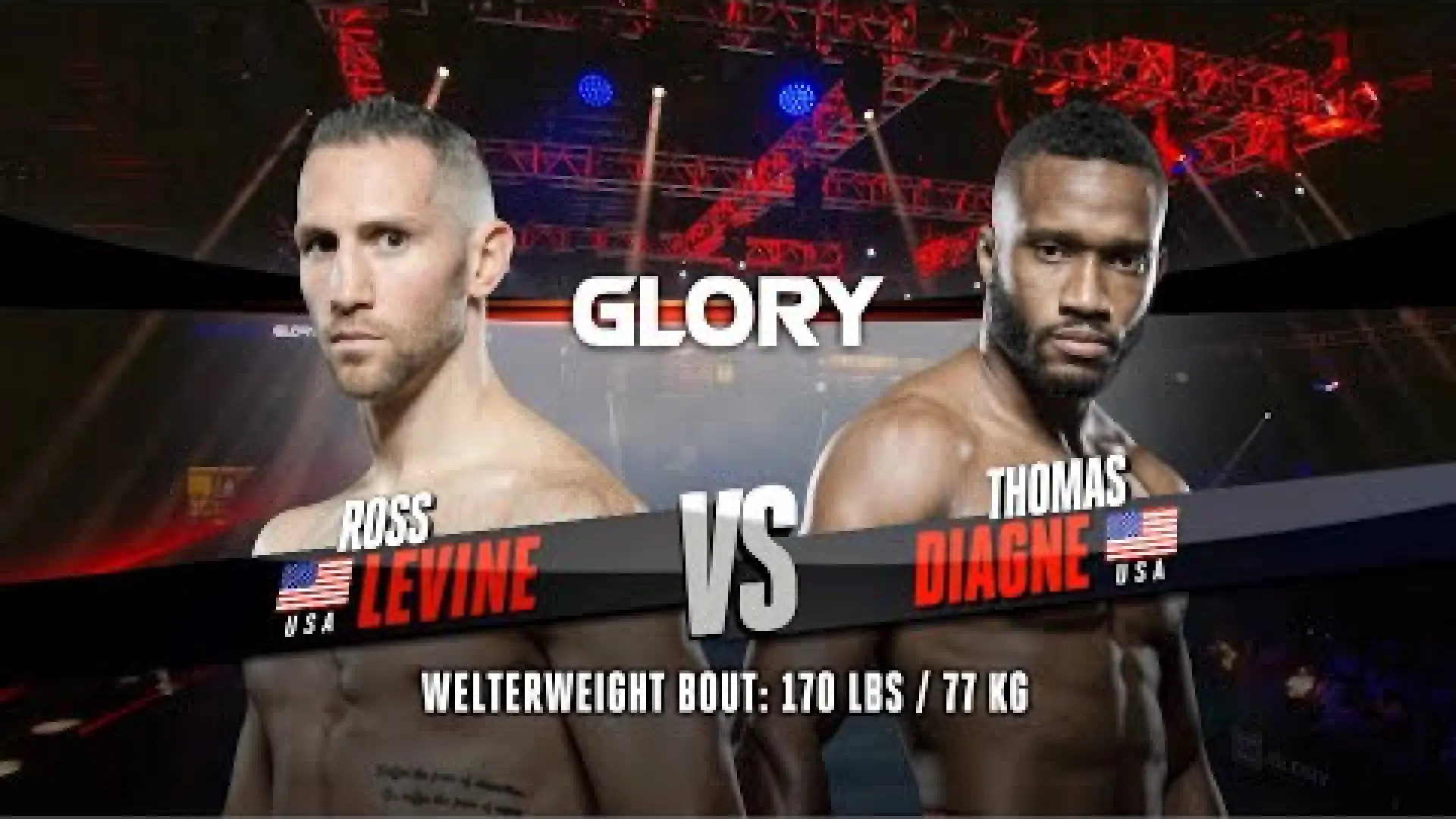 Ross Levine vs Thomas Diagne (Fight Video)