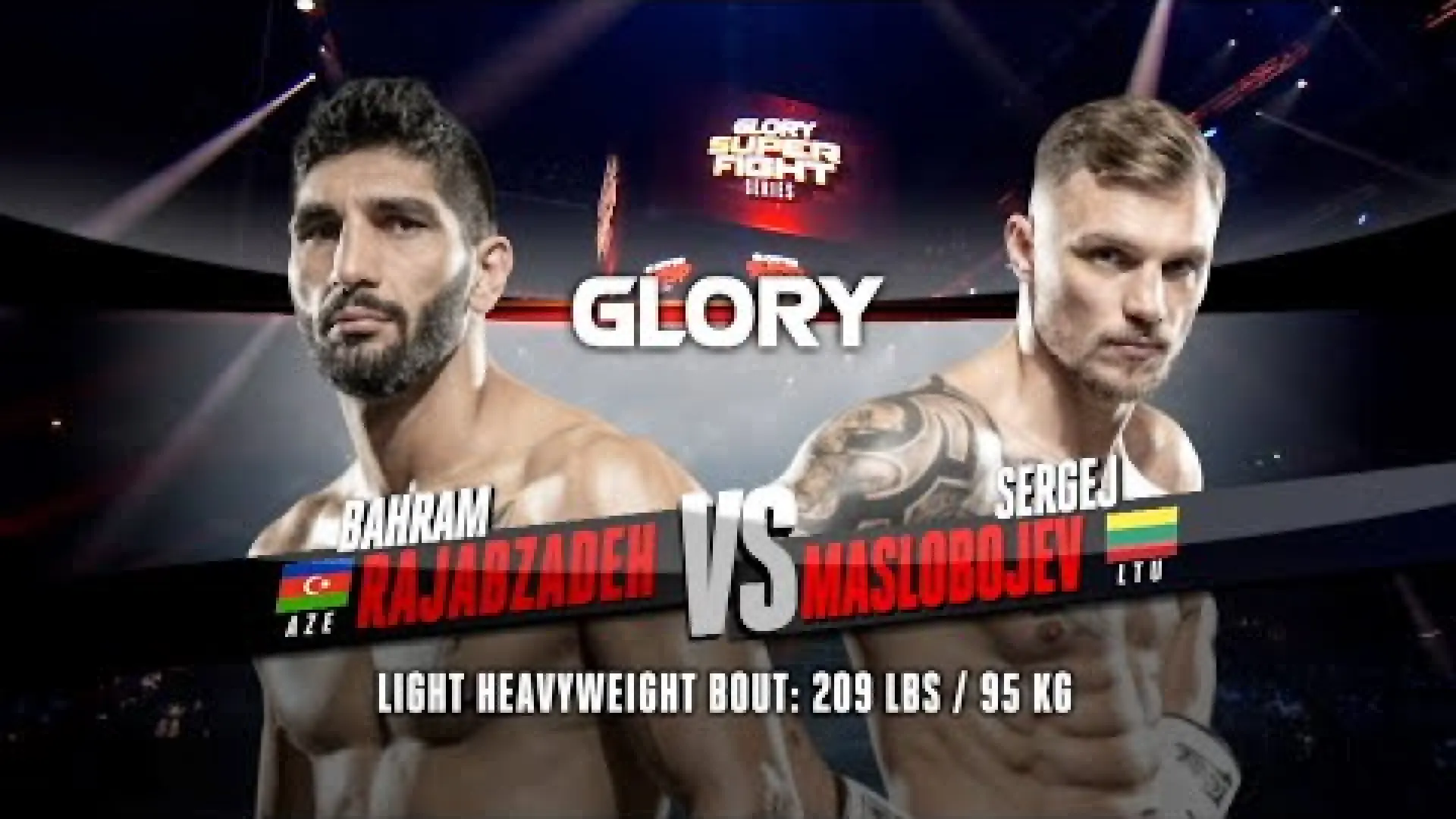 Sergej Maslobojev vs Bahram Rajabzadeh (Fight Video)