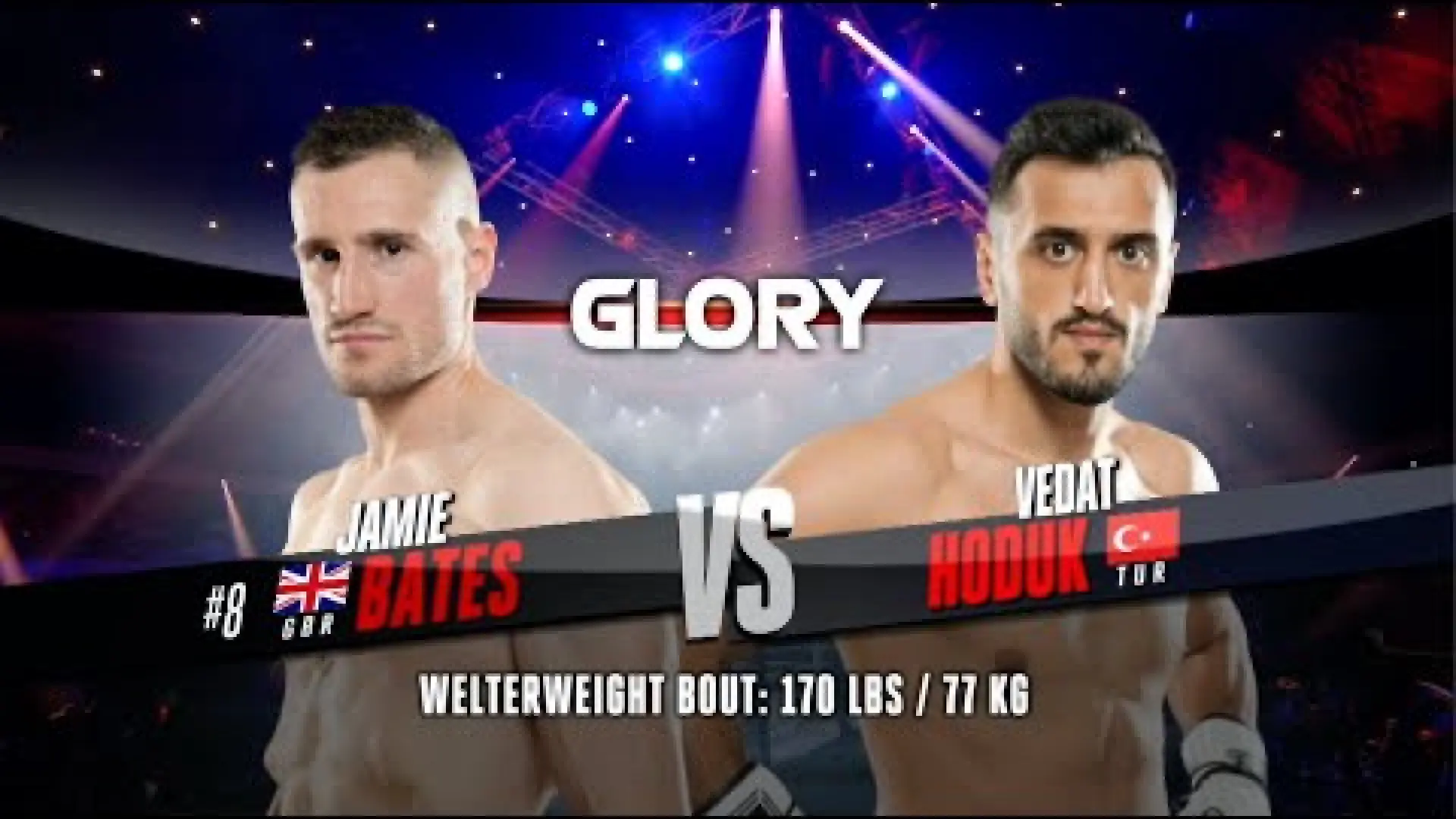Jamie Bates vs Vedat Hoduk (Fight Video)