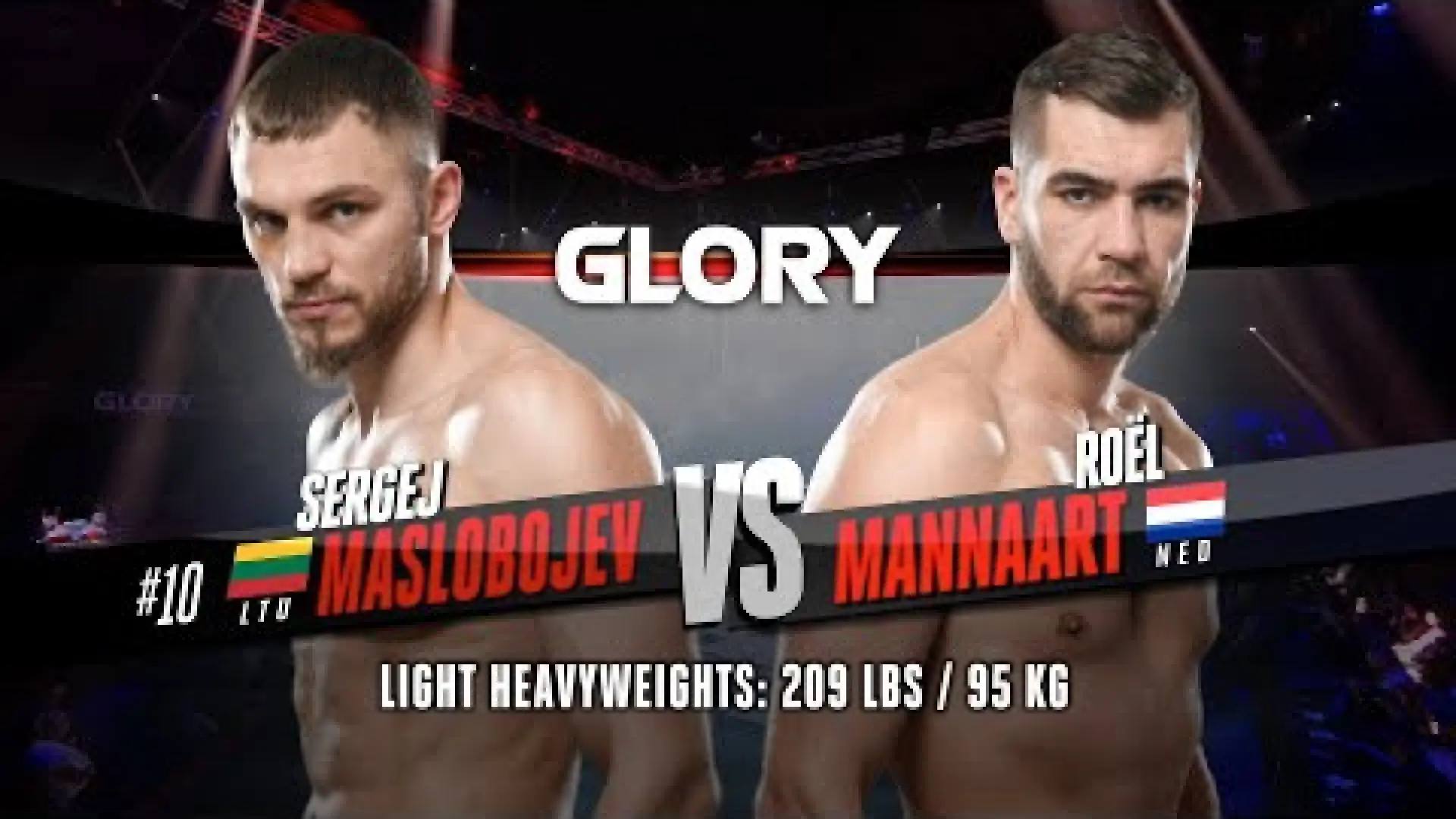 Sergej Maslobojev vs Roel Mannaart (Fight Video)