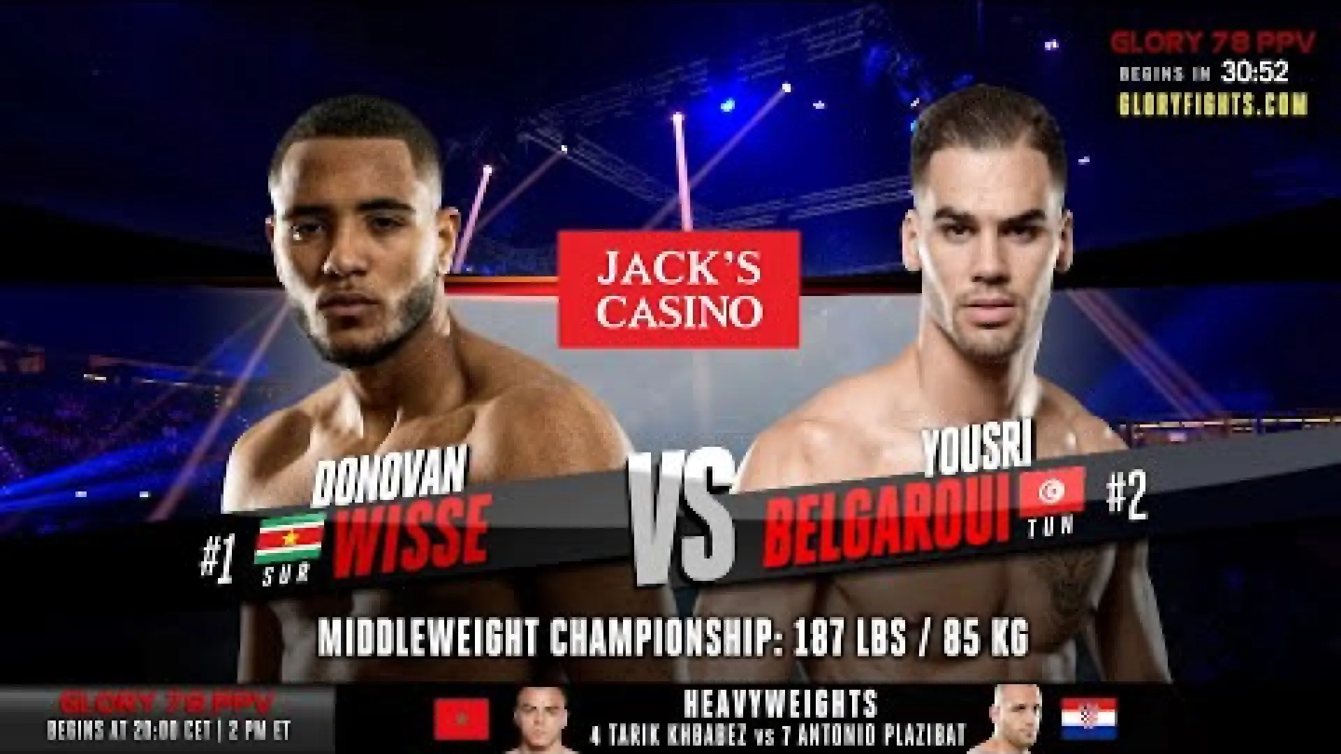 Donovan Wisse vs Yousri Belgaroui (Fight Video)