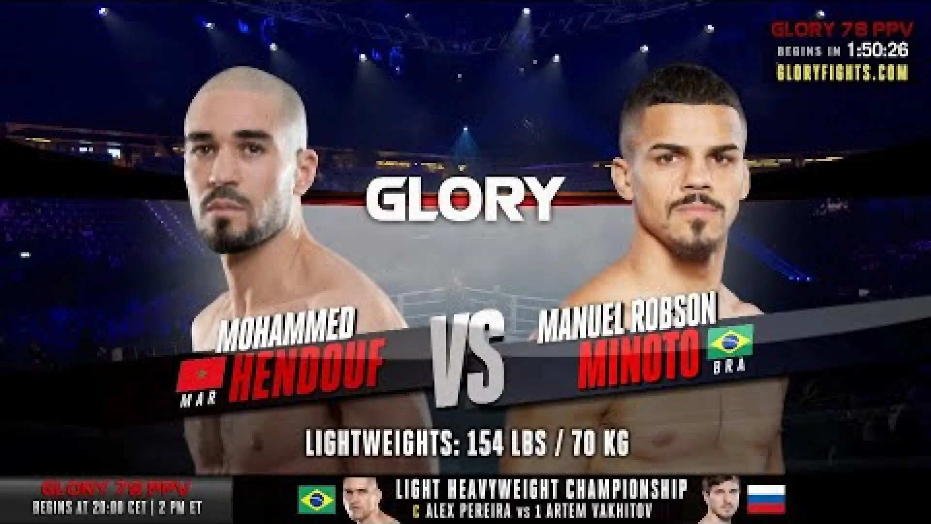 Mohammed Hendouf vs Robson Minoto (Fight Video)