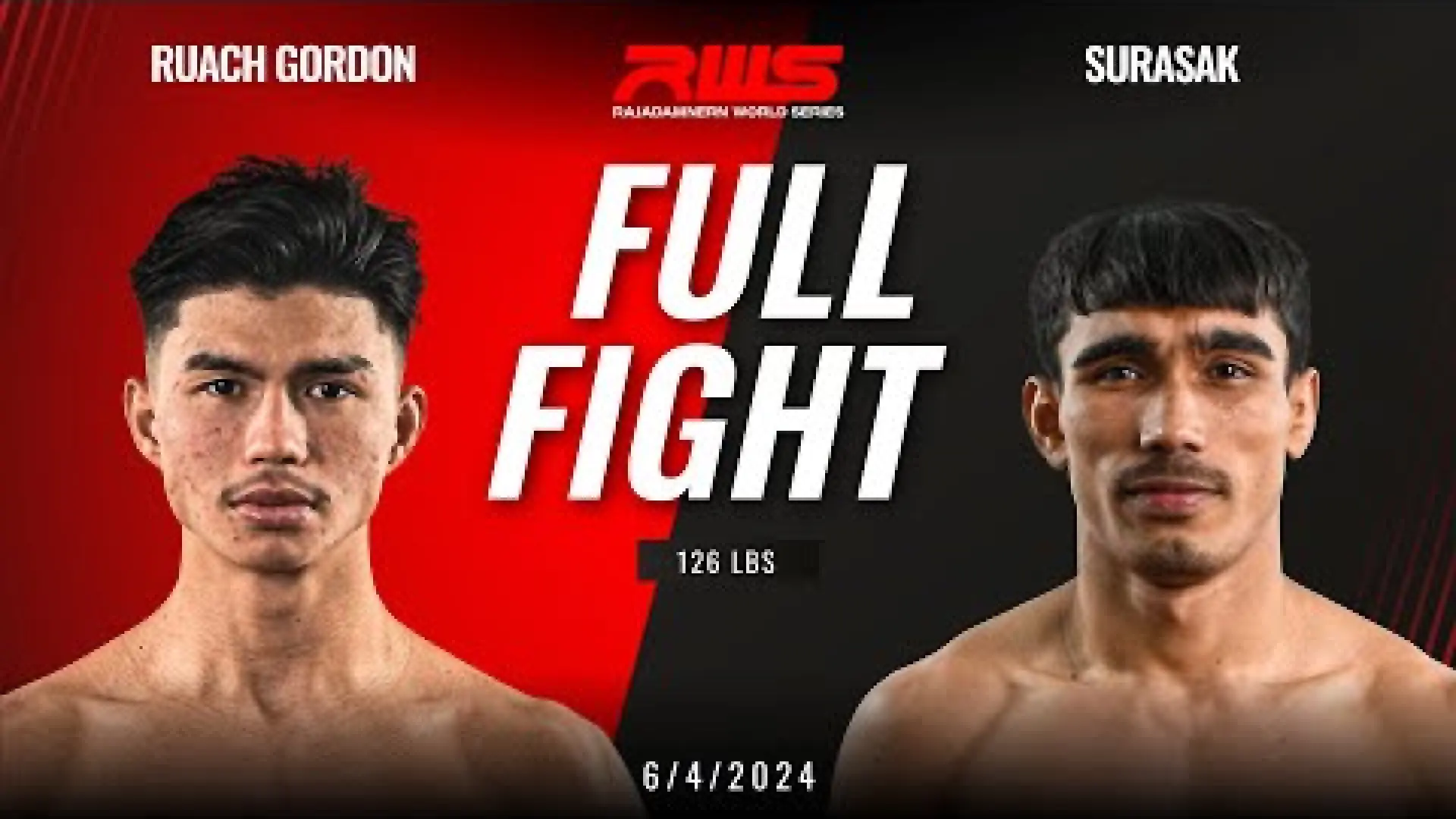 Ruach Gordon vs Surasak KruDamGym (Fight Video)