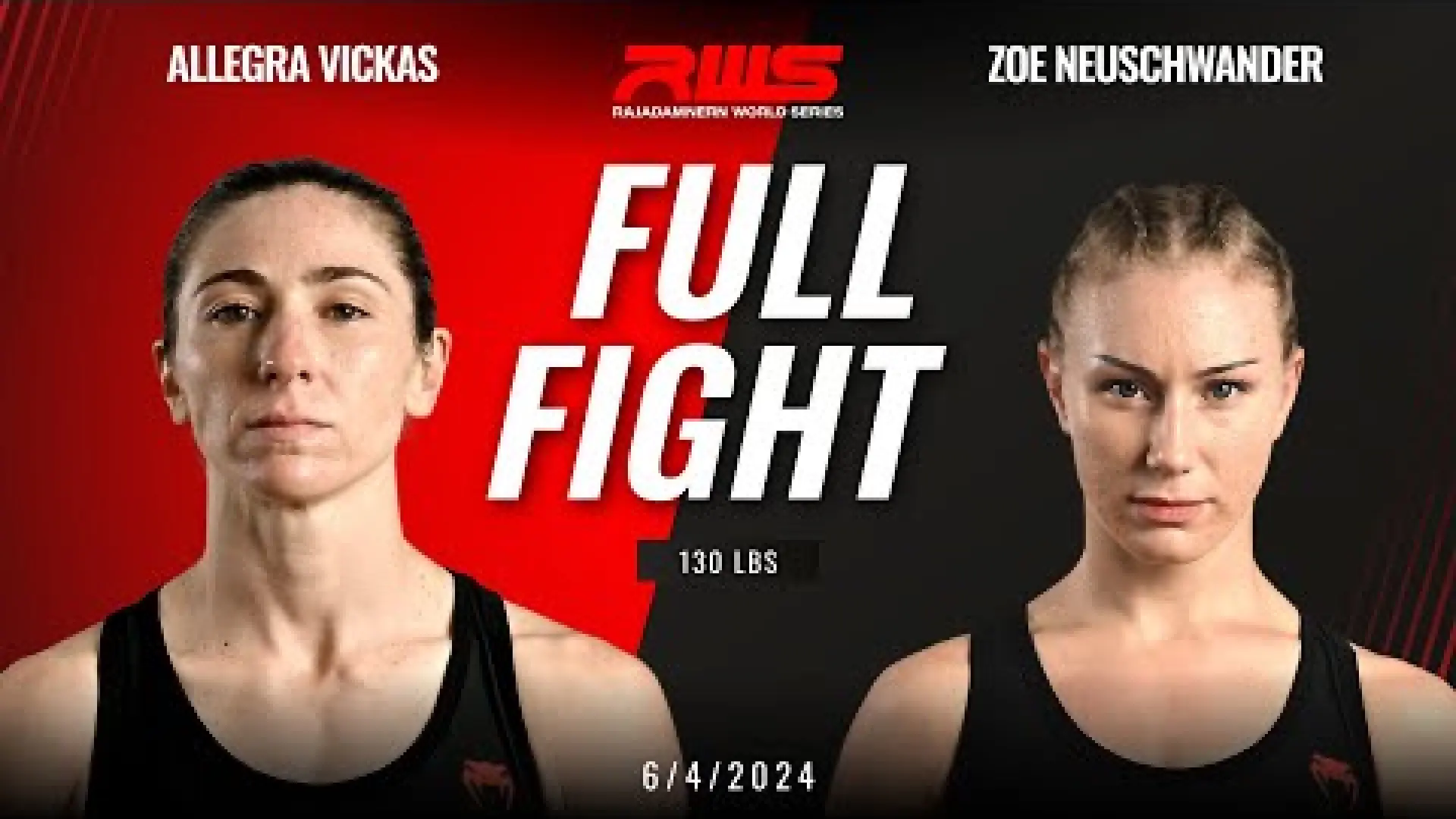 Allegra Vickas vs Zoe Neuschwander (Fight Video)