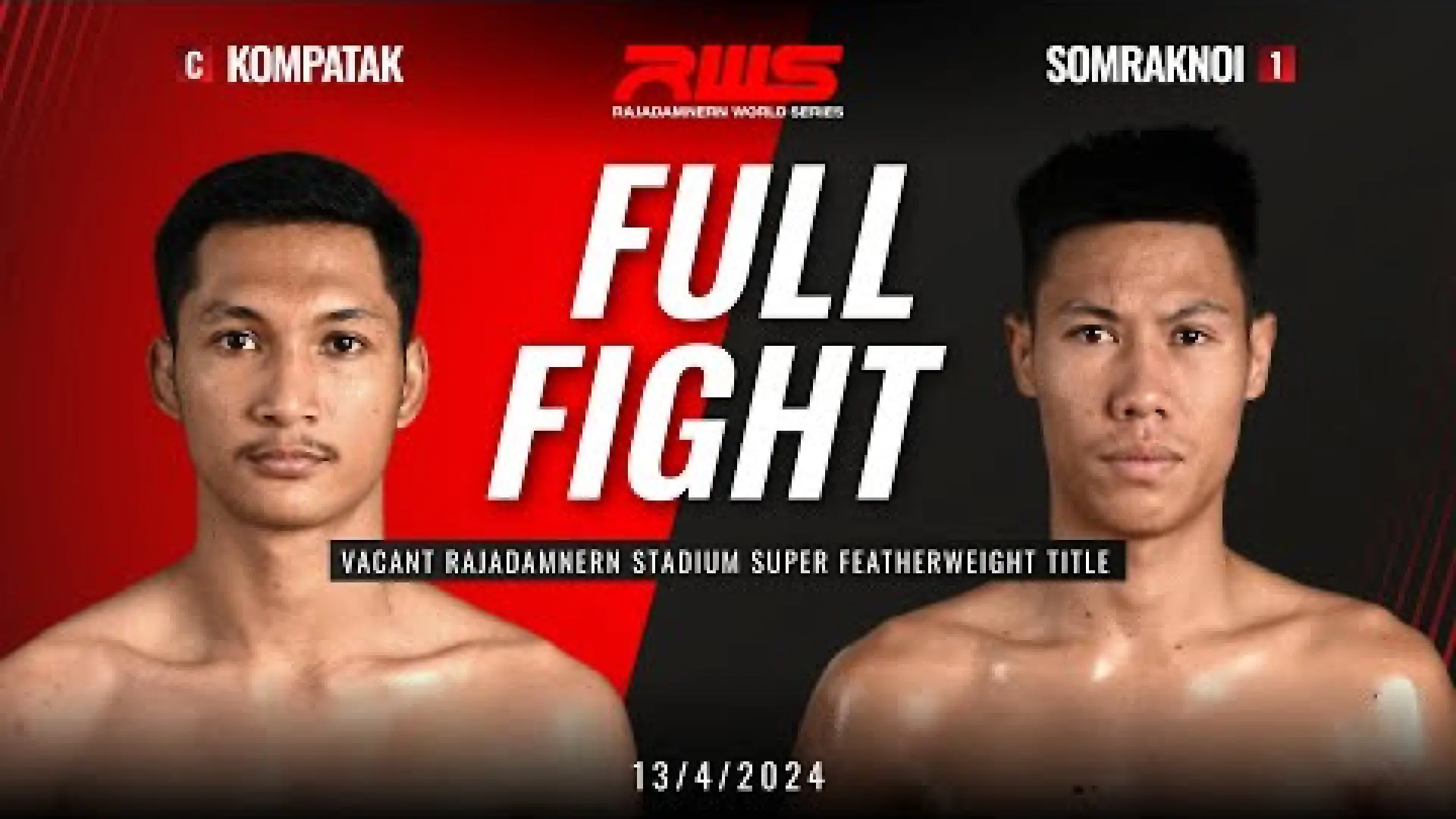 Kompatak FighterMuayThai vs Somraknoi Muayded789 (Fight Video)