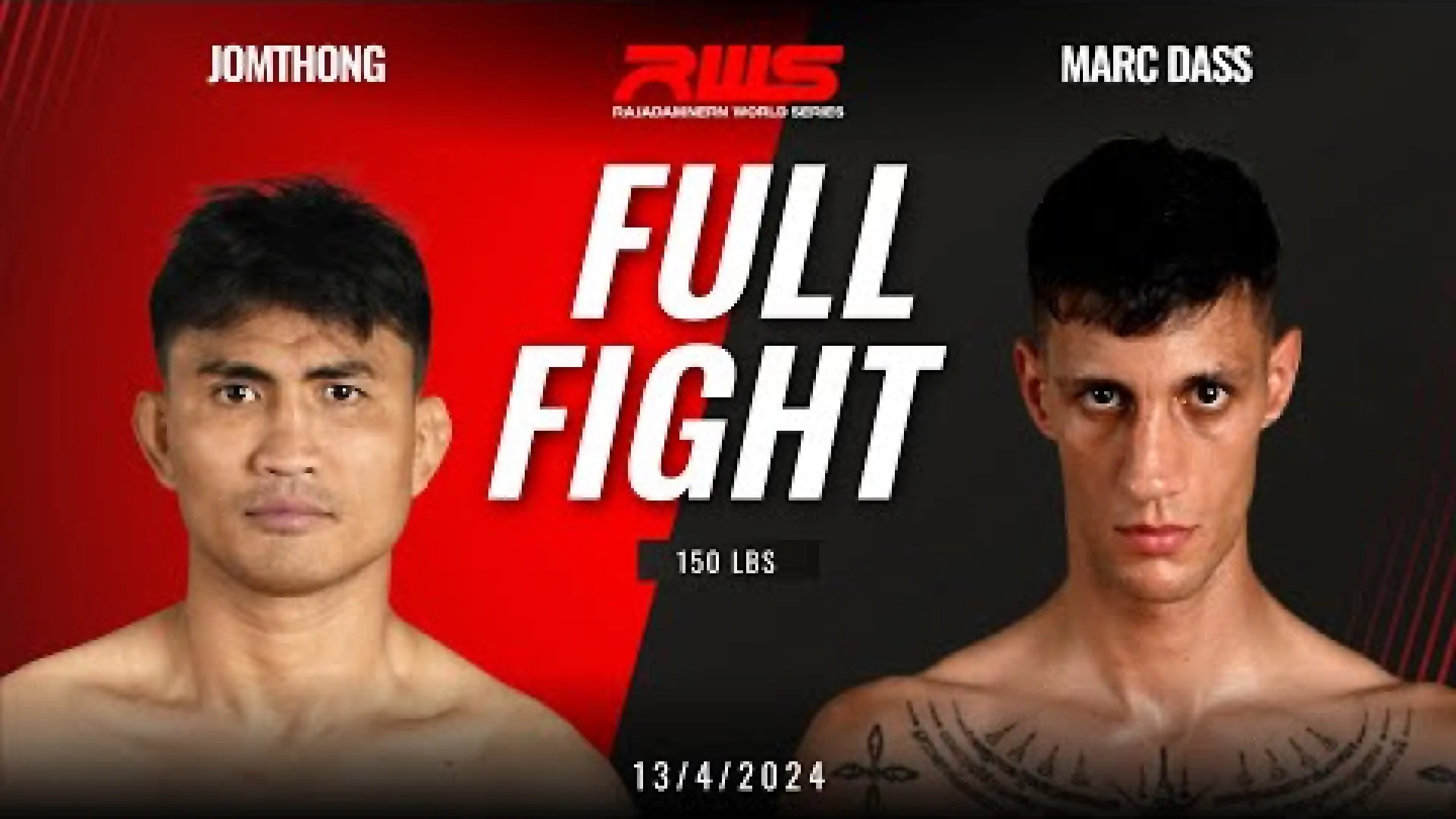 Jomthong Chuwattana vs Marc Dass Rey (Fight Video)