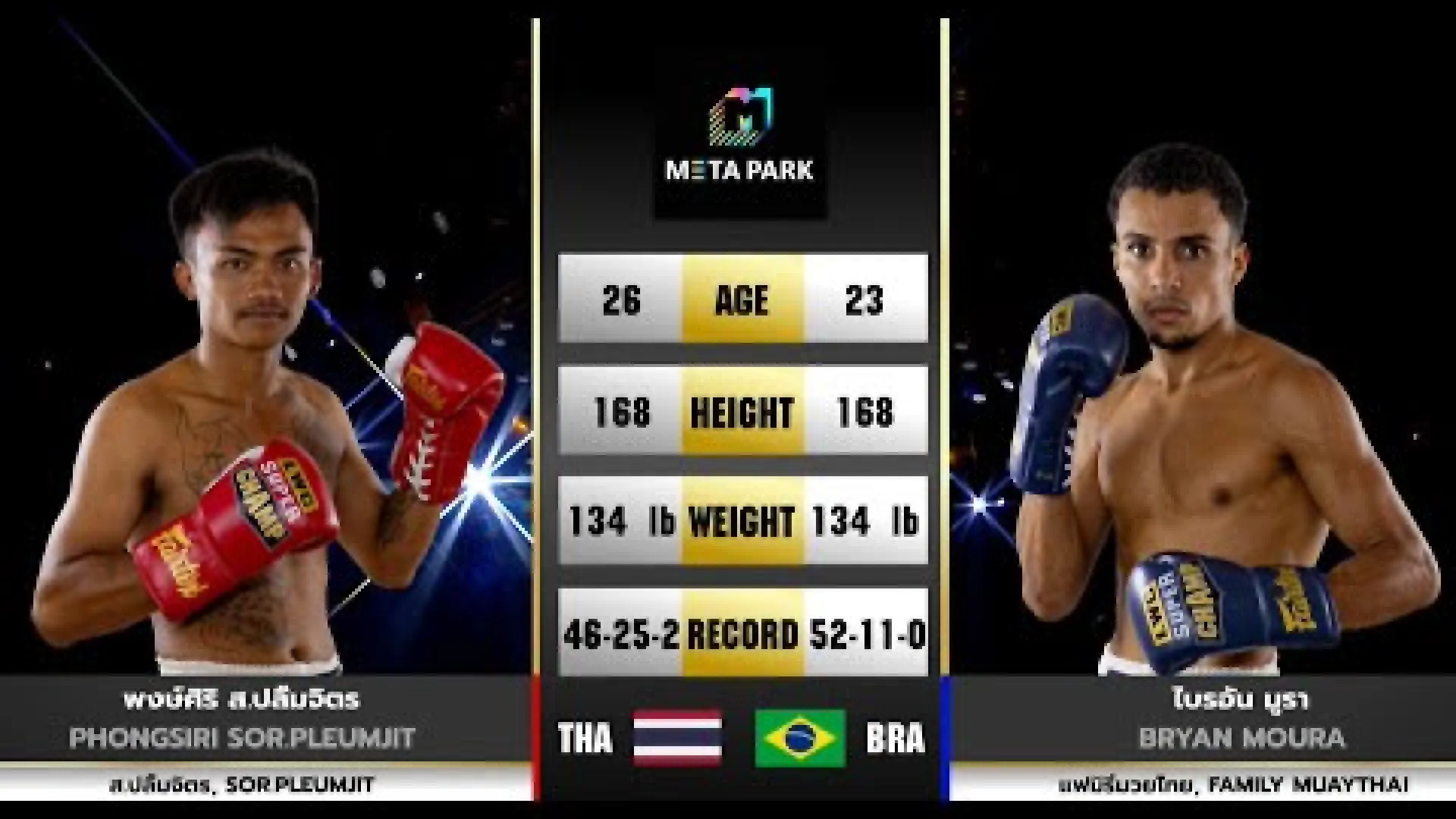 Pongsiri Sor.Pluemjit vs Bryan Moura (Fight Video)